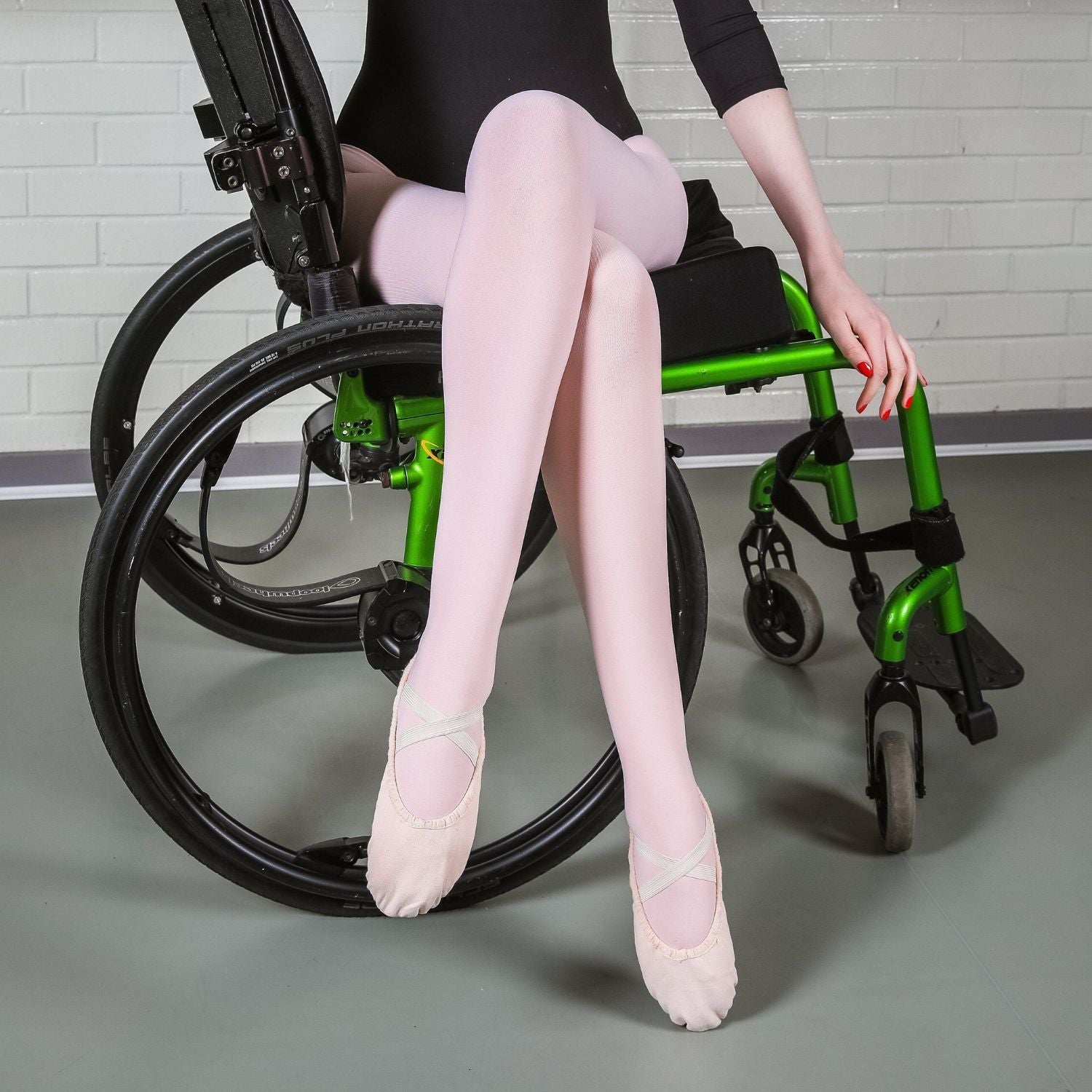 Mallas de baile convertibles - Rosa