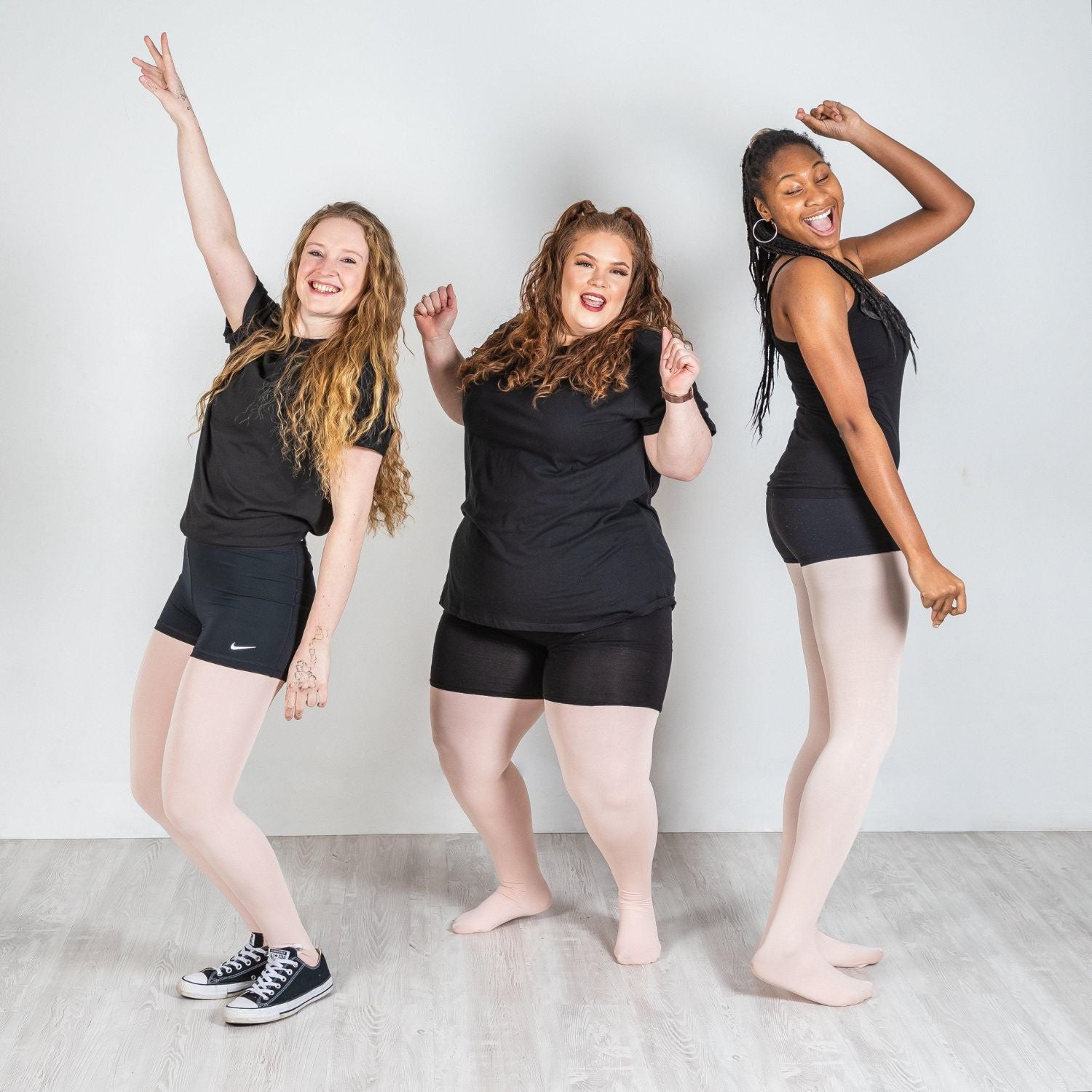 Mallas de baile convertibles - Rosa