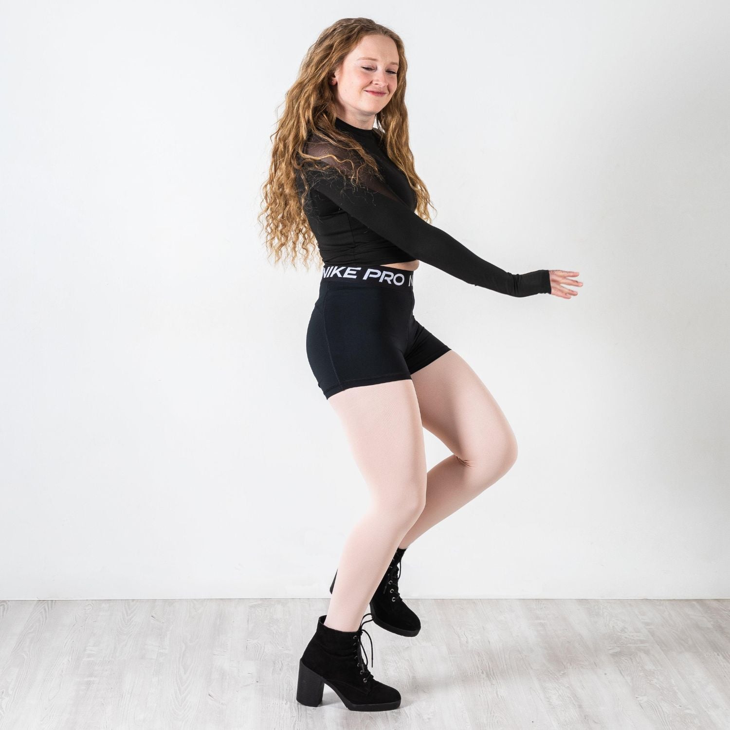 Mallas de baile convertibles - Rosa