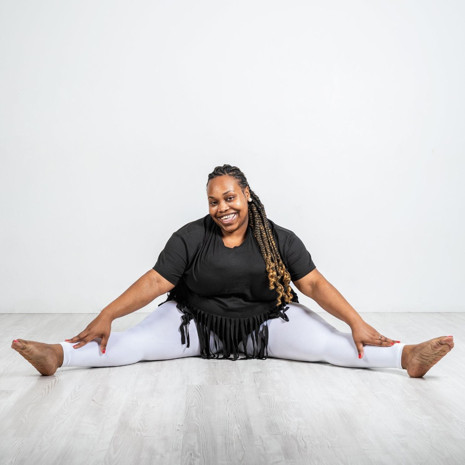 Mallas de baile convertibles - Blancas