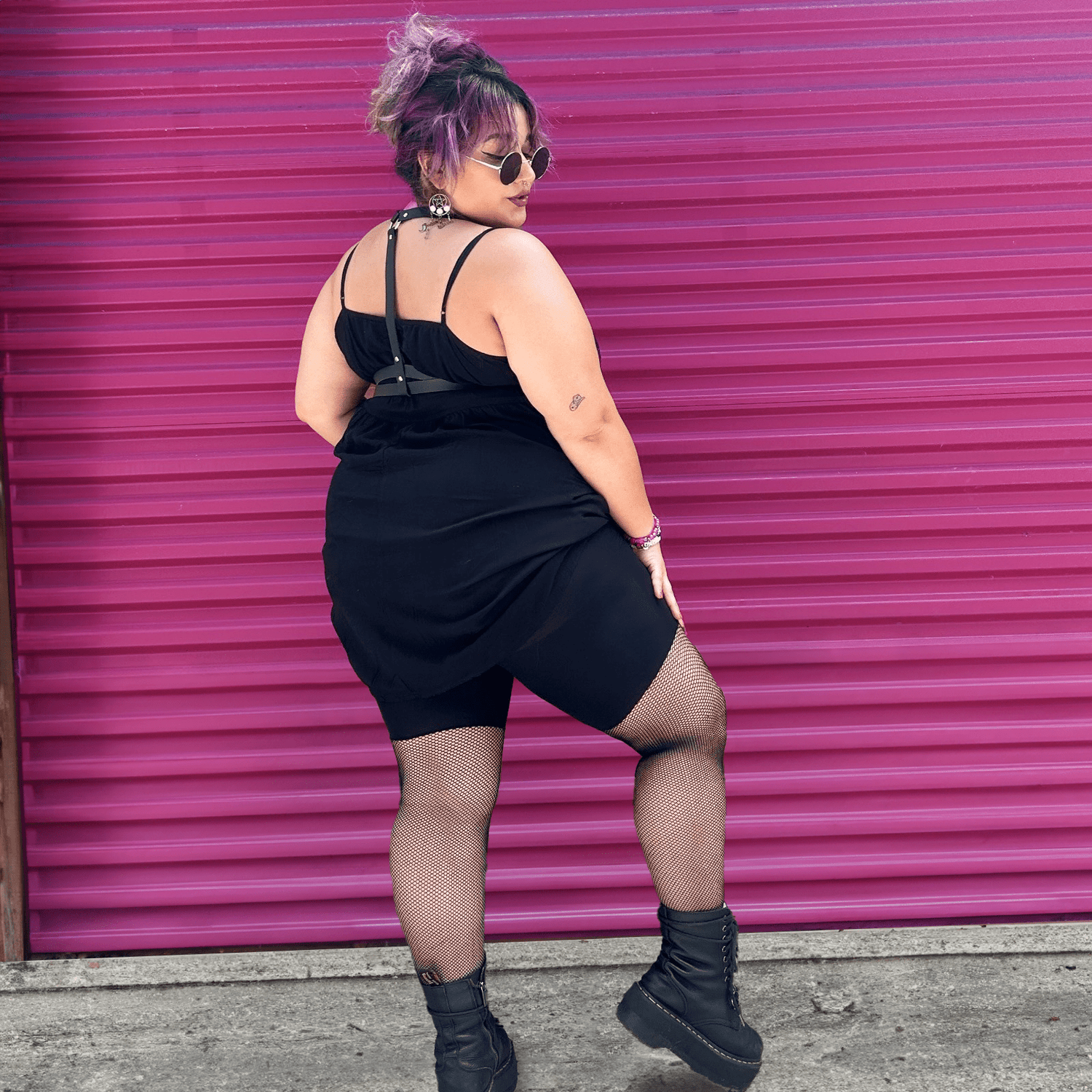 Medias de red Thighs the Limit - Negras