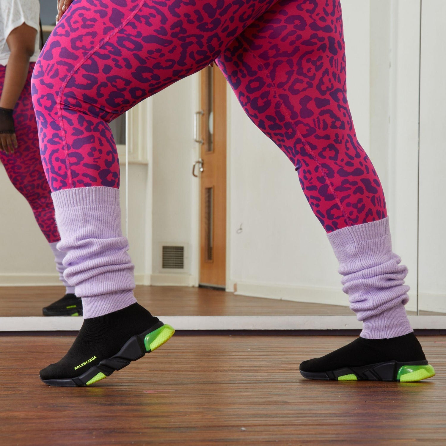 Calentadores de piernas - Periwinkle