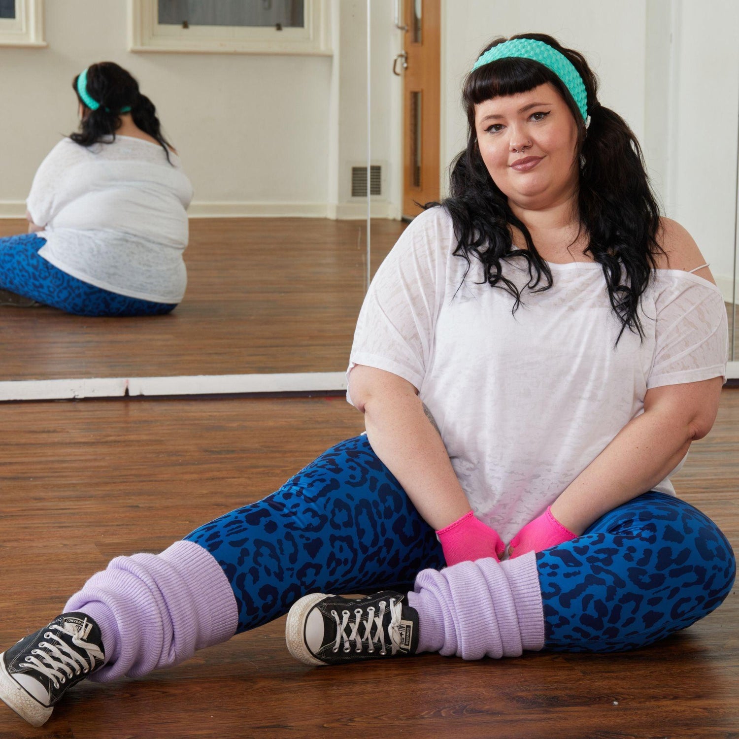 Calentadores de piernas - Periwinkle