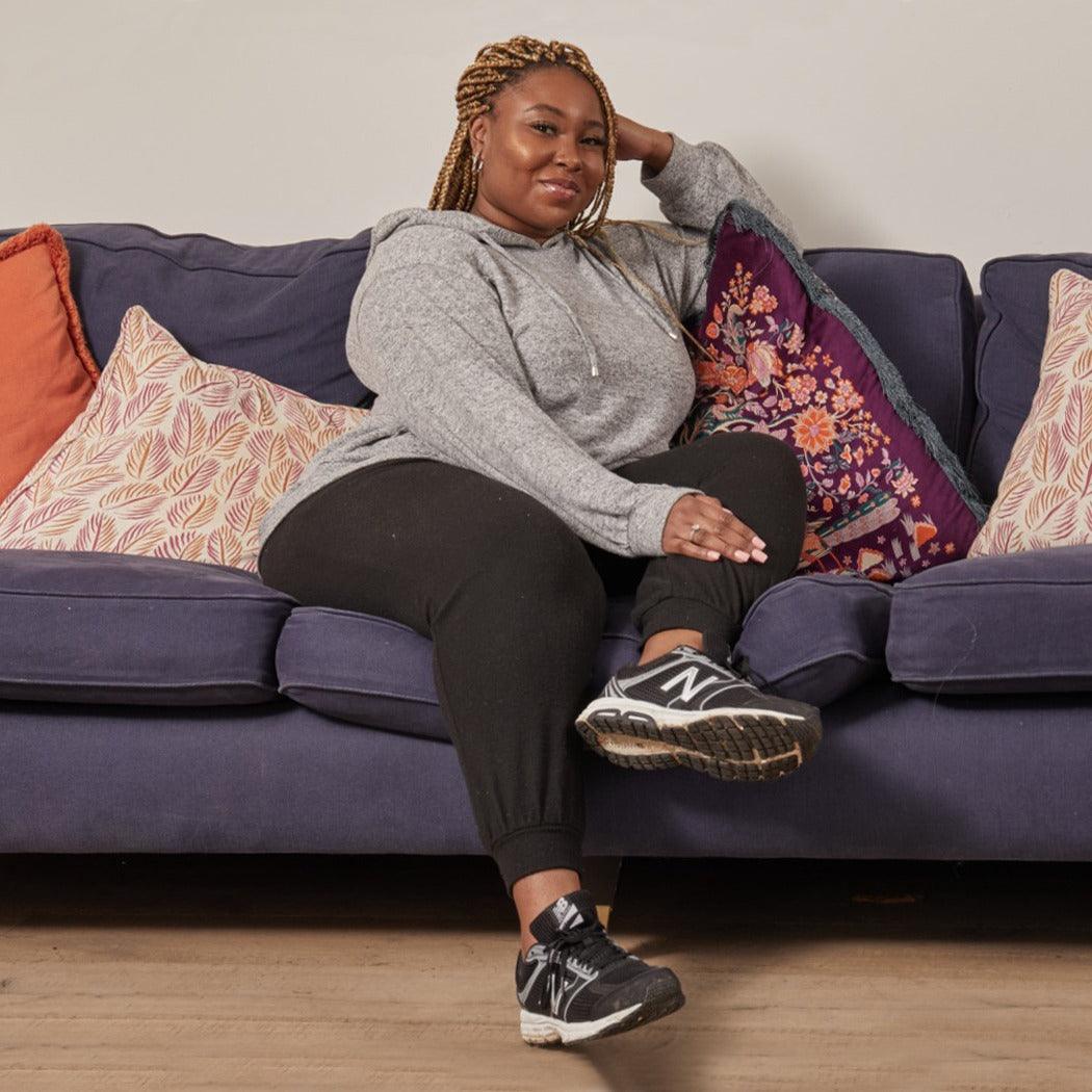 Sudadera con capucha - Gris jaspeado