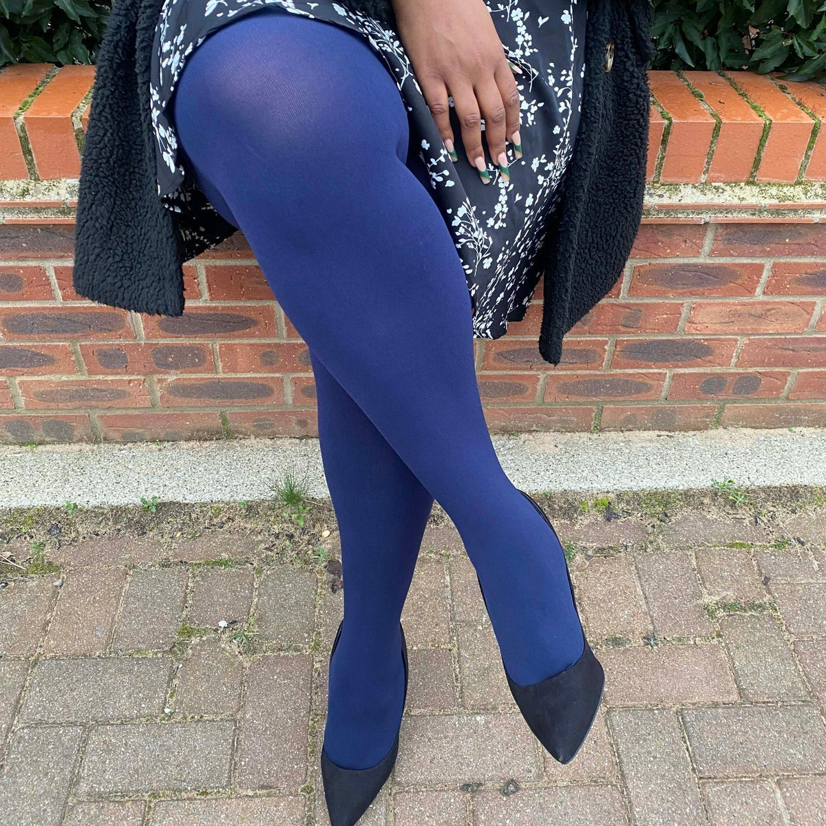 80 Denier Tights - Navy