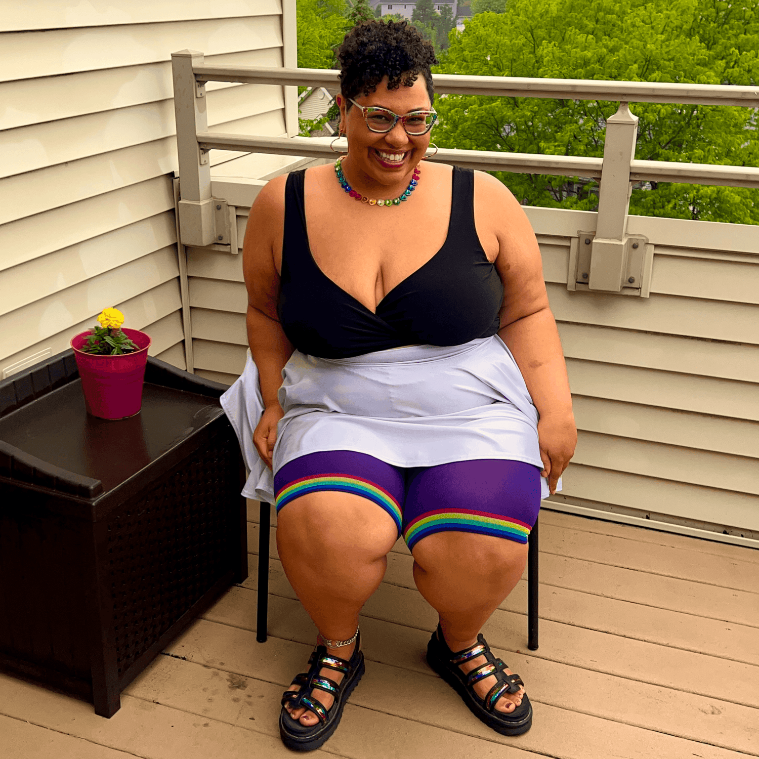 Stay Cool Chub Rub Shorts - Orgullo - Naturaleza humana