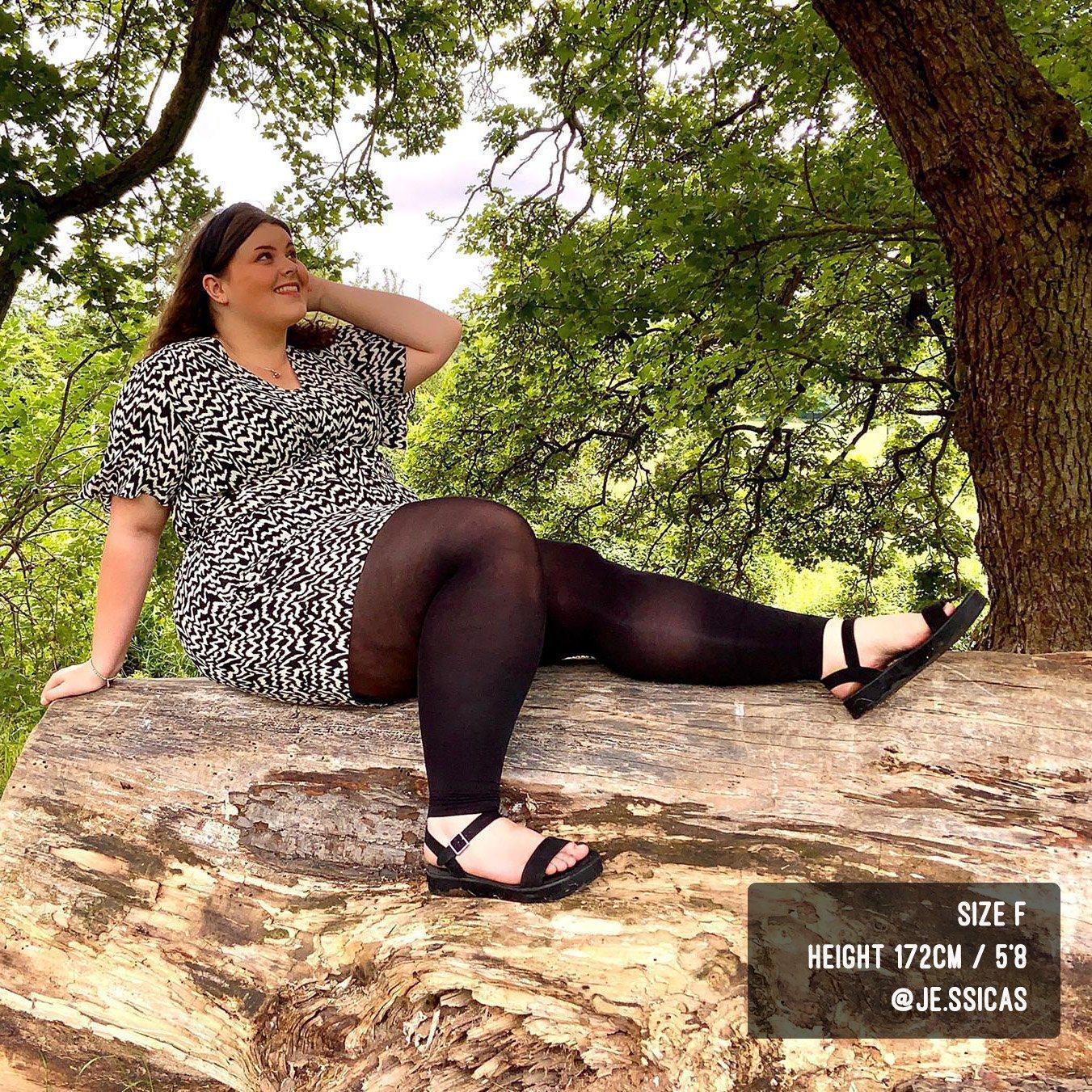 Medias sin pies - Negras