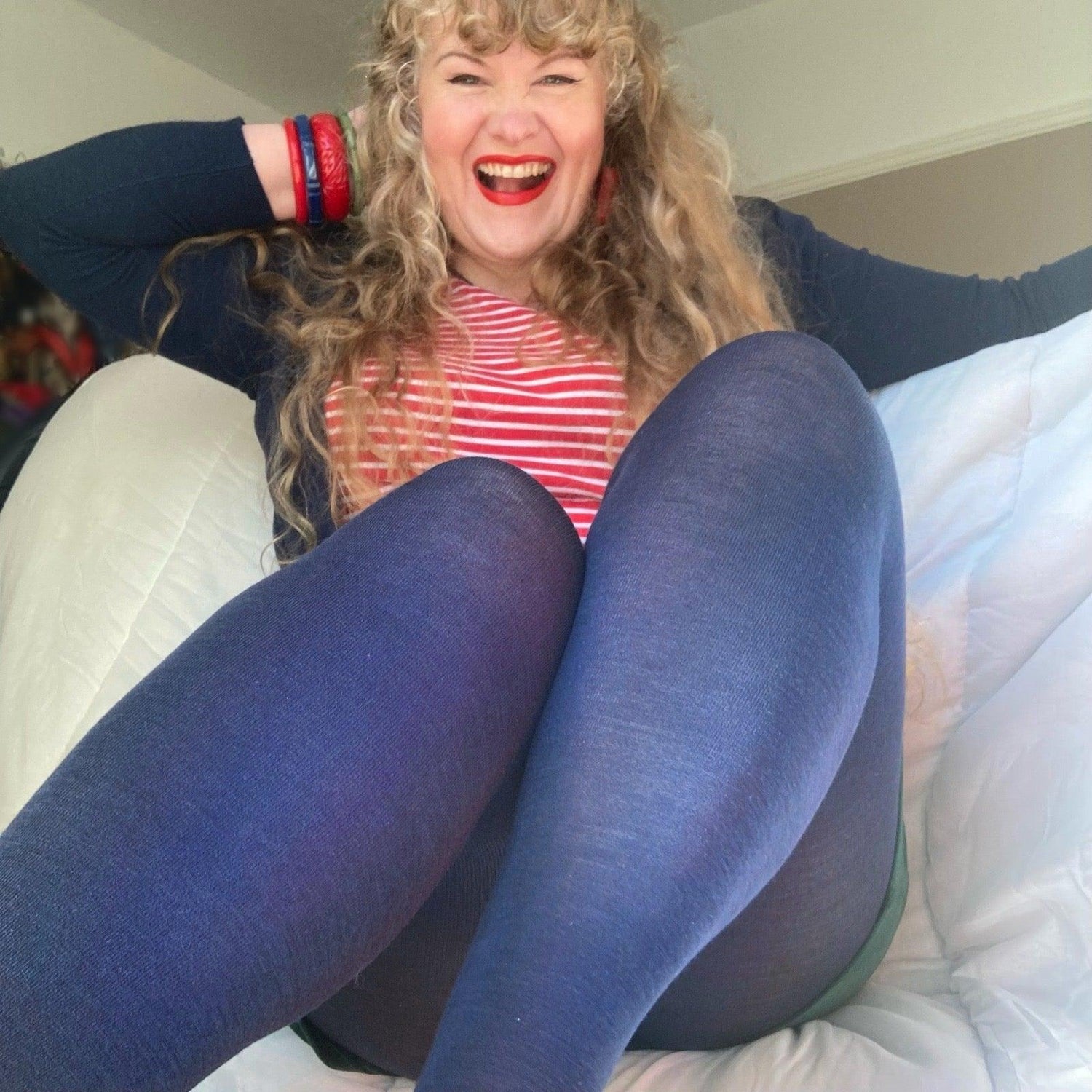 Medias de lana merino - Marina Real