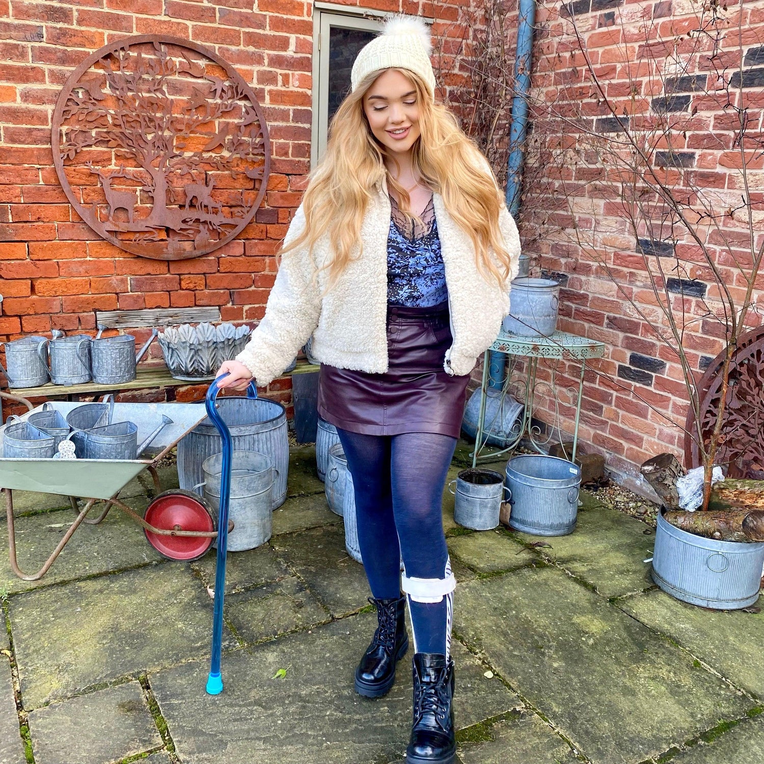 Medias de lana merino - Marina Real