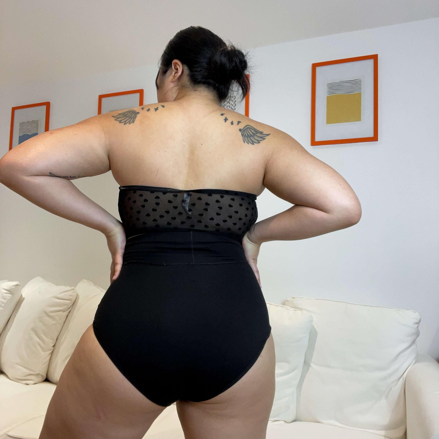 Knickers de cintura súper alta: 3 pares en negro