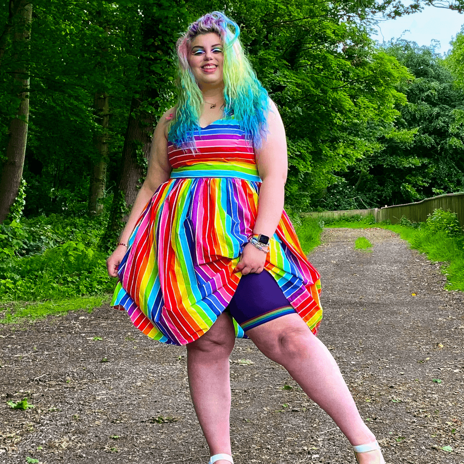 Stay Cool Chub Rub Shorts - Orgullo - Naturaleza humana