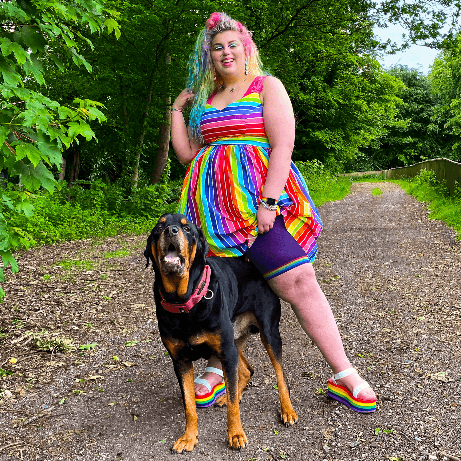 Stay Cool Chub Rub Shorts - Orgullo - Naturaleza humana