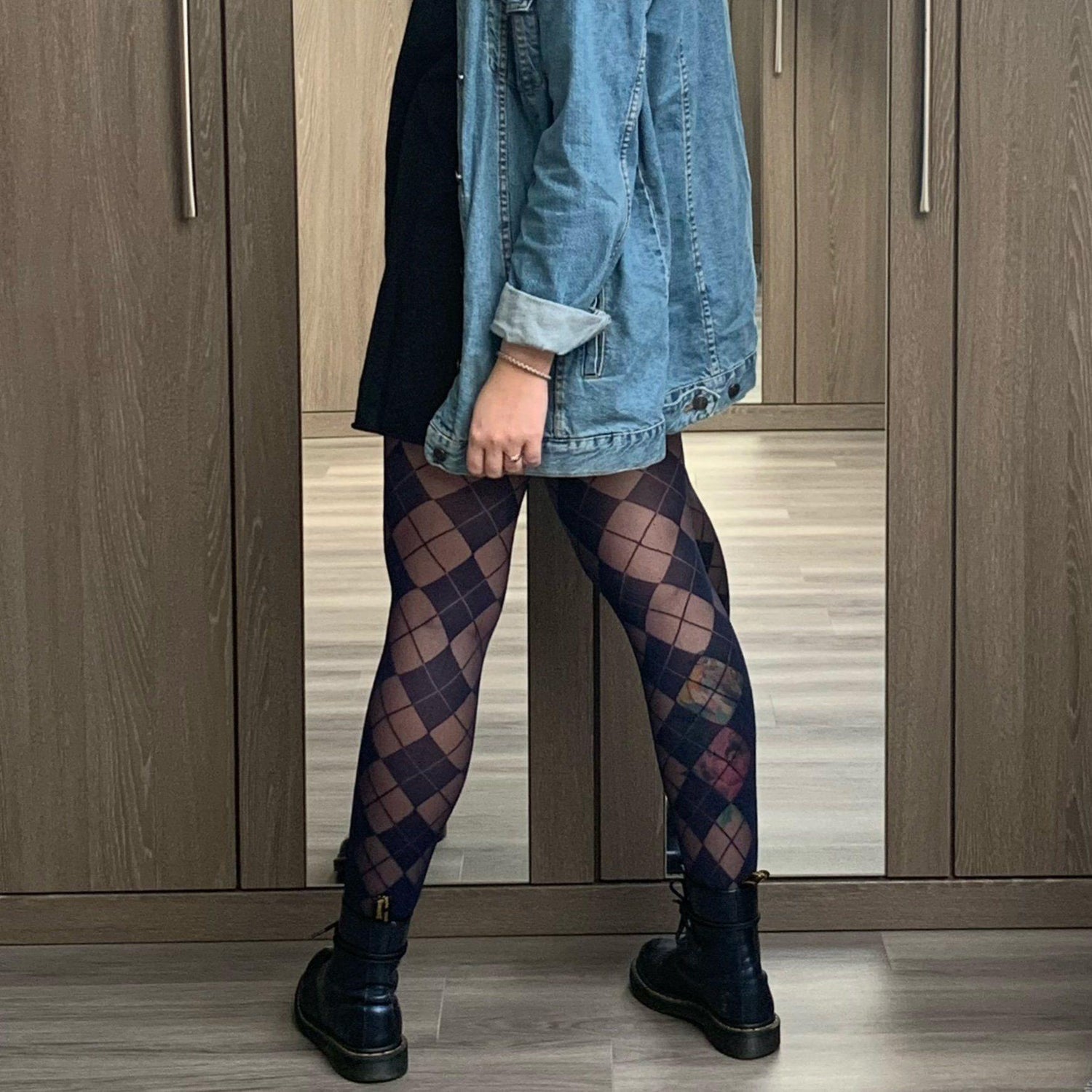 Medias de diamante - Azul marino