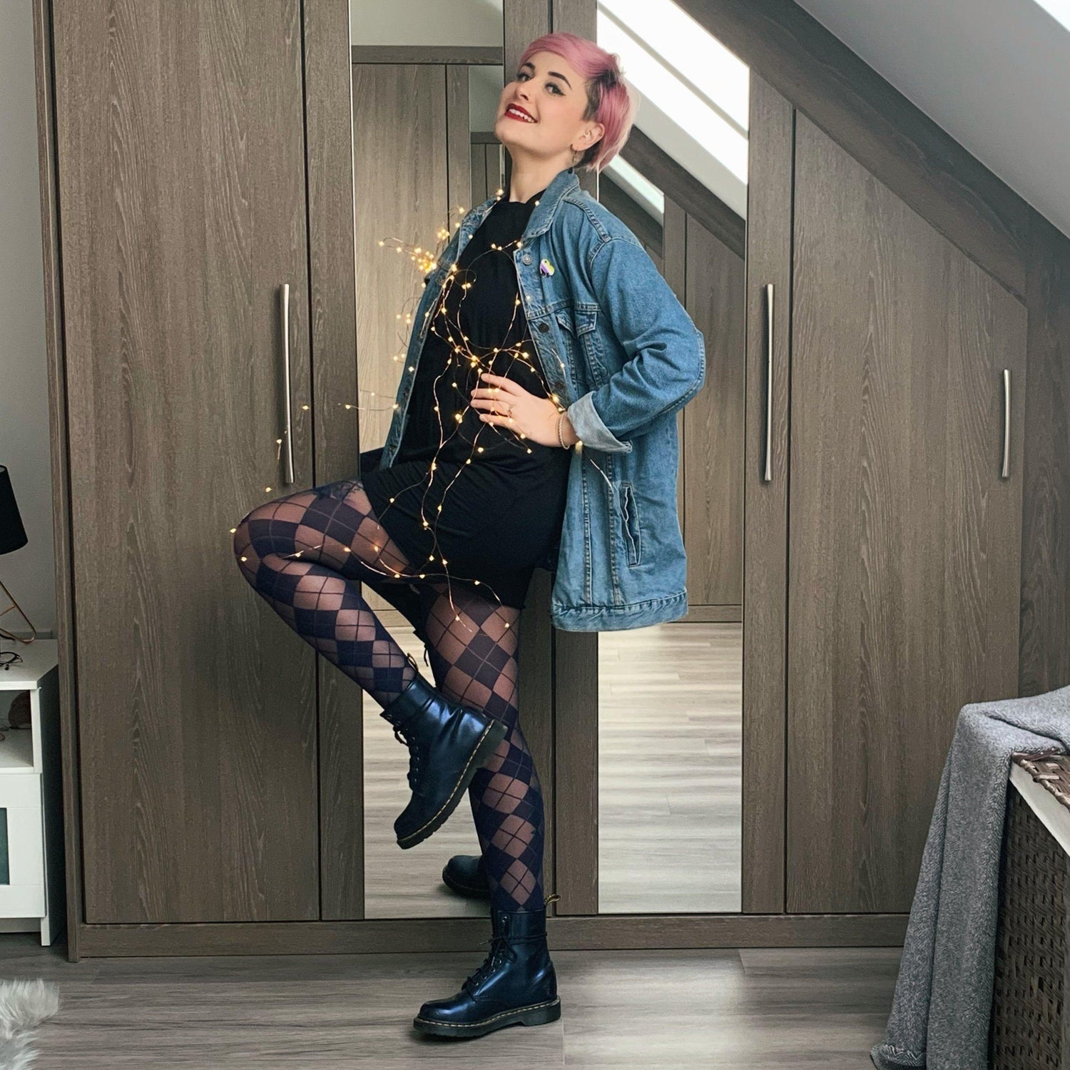 Medias de diamante - Azul marino