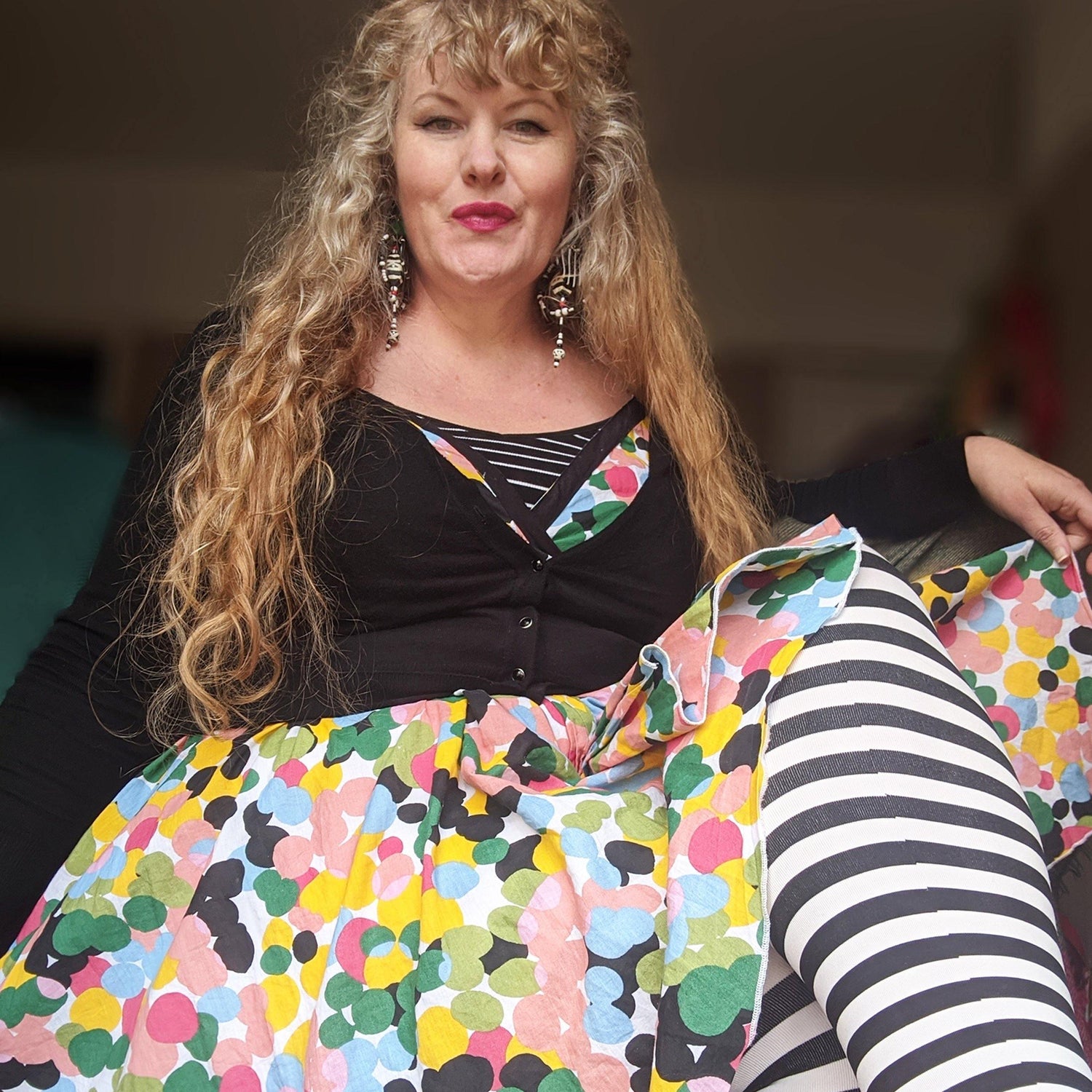 Medias de rayas - Bruja