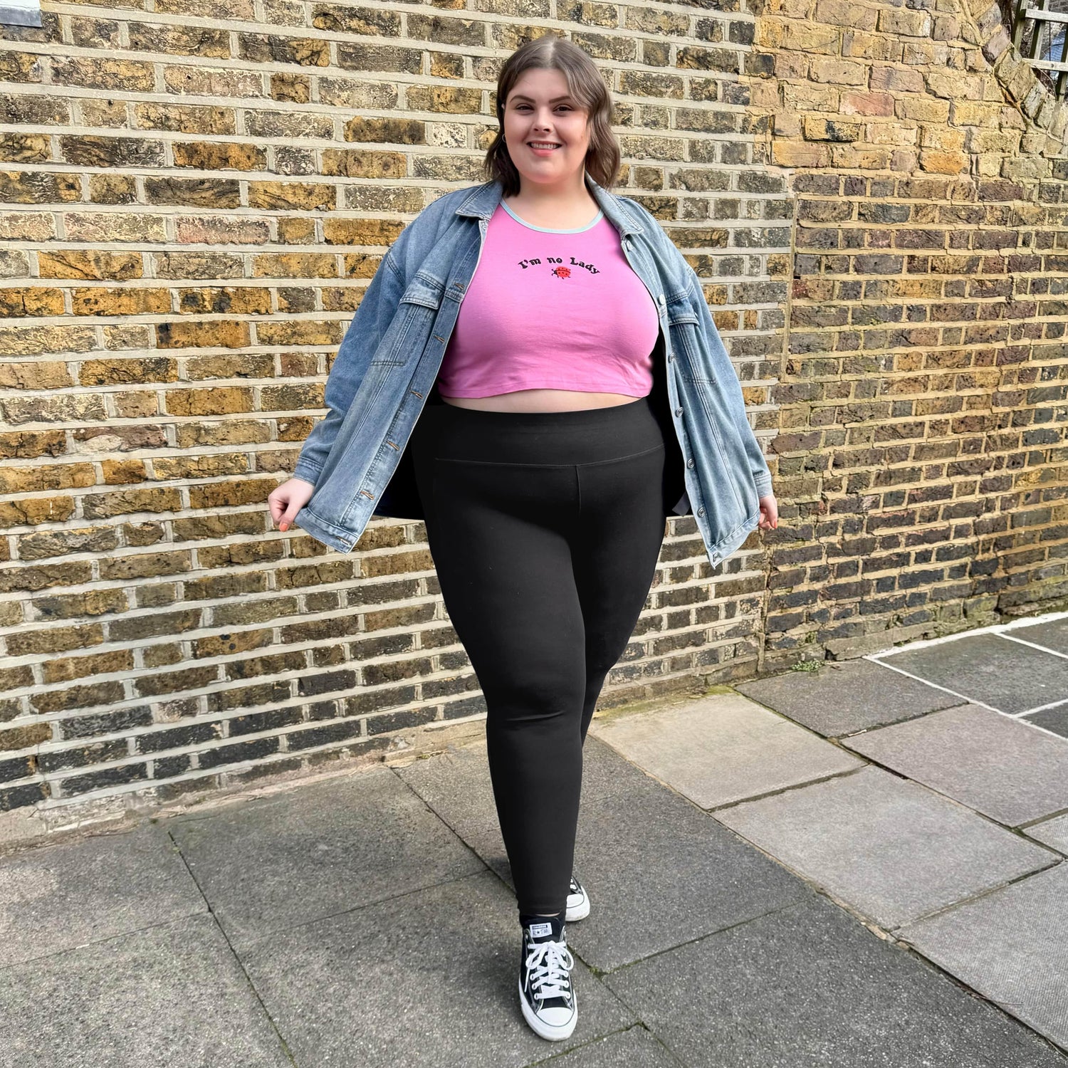 Leggings a prueba de sentadillas largas (V2) - 3 pares en negro