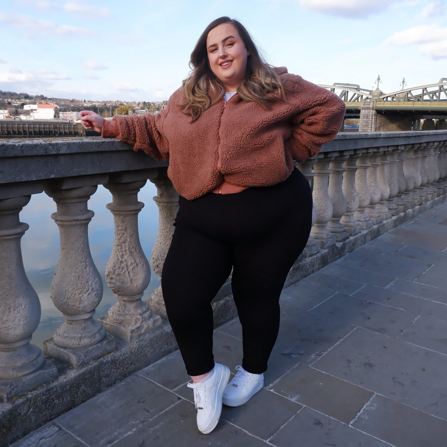 Leggings a prueba de sentadillas largas (V2) - 3 pares en negro