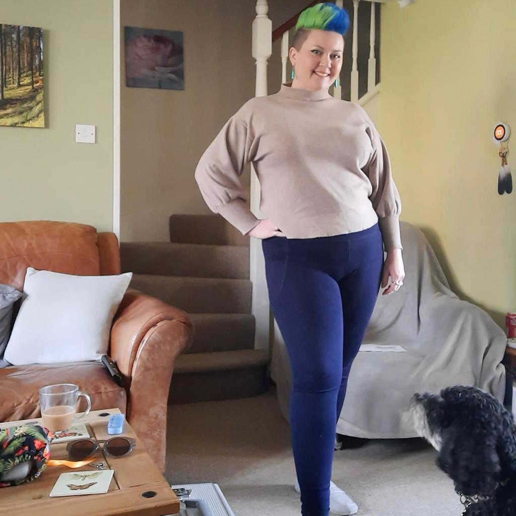 Mallas largas antisentadillas - Azul marino