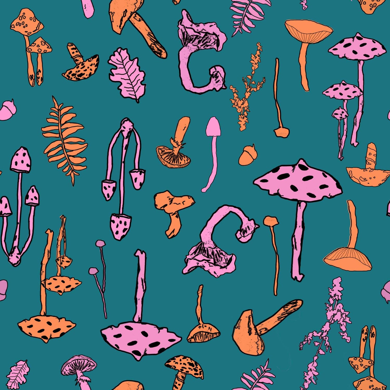 Chaleco de pijama de algodón orgánico - Mushie Patch