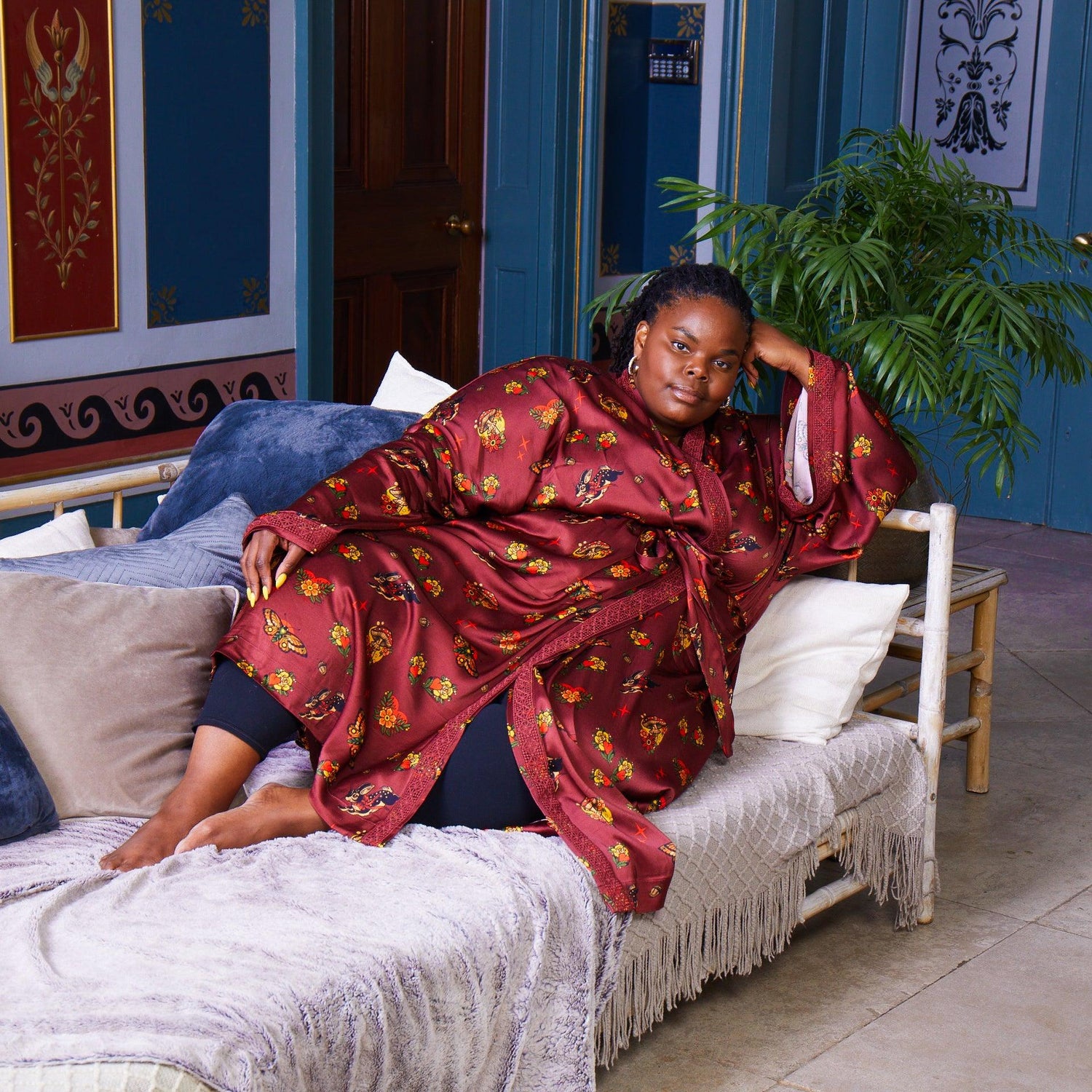 Bata de satén - Fortune