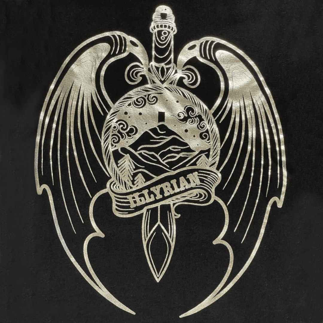 Sudadera con capucha ACOTAR de algodón orgánico - Illyrian