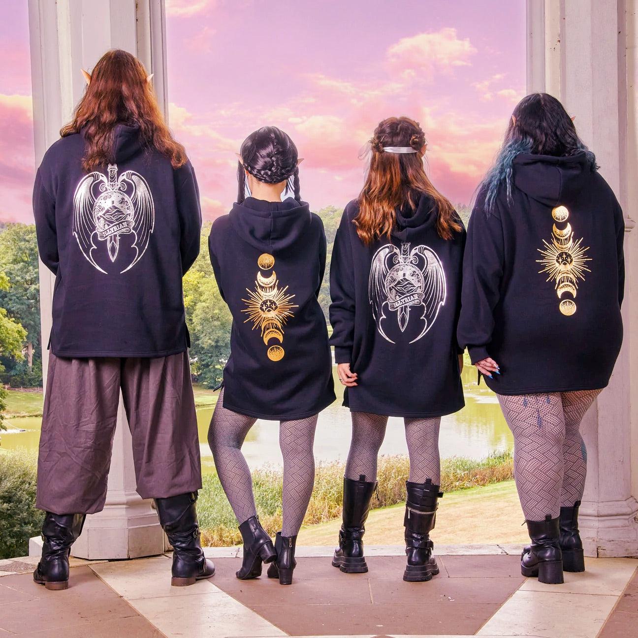 Sweat à capuche ACOTAR en coton biologique - High Lady