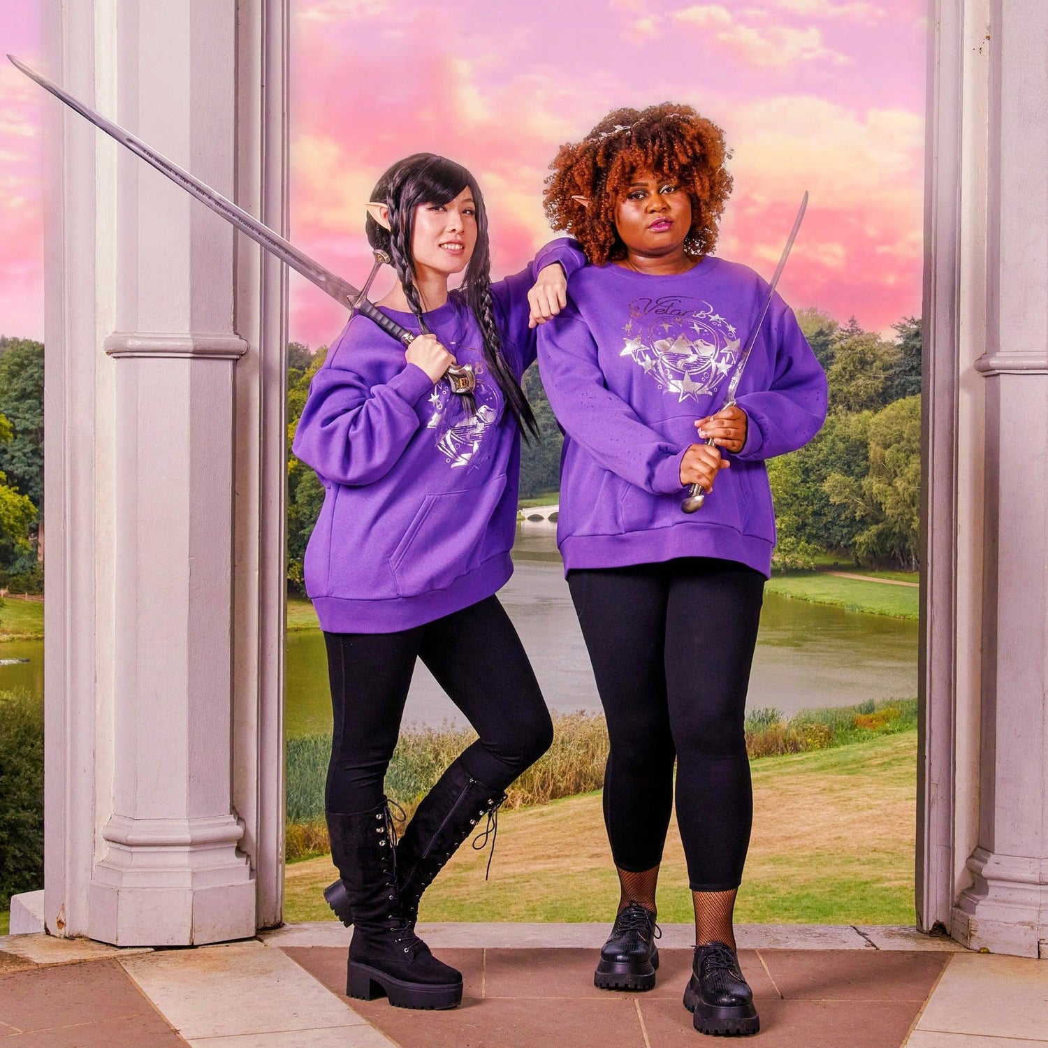 Sudadera de algodón orgánico ACOTAR - Velaris