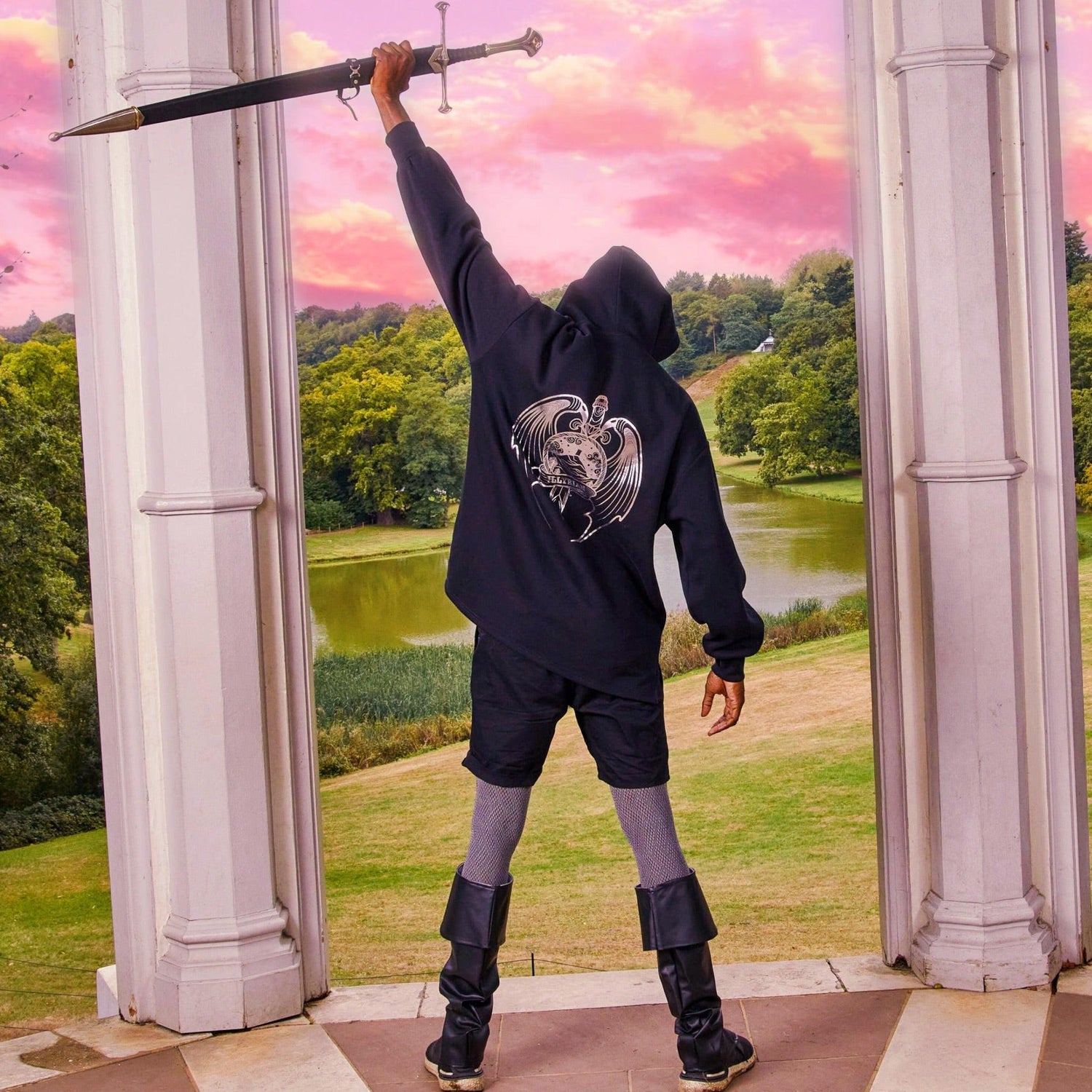 Sudadera con capucha ACOTAR de algodón orgánico - Illyrian