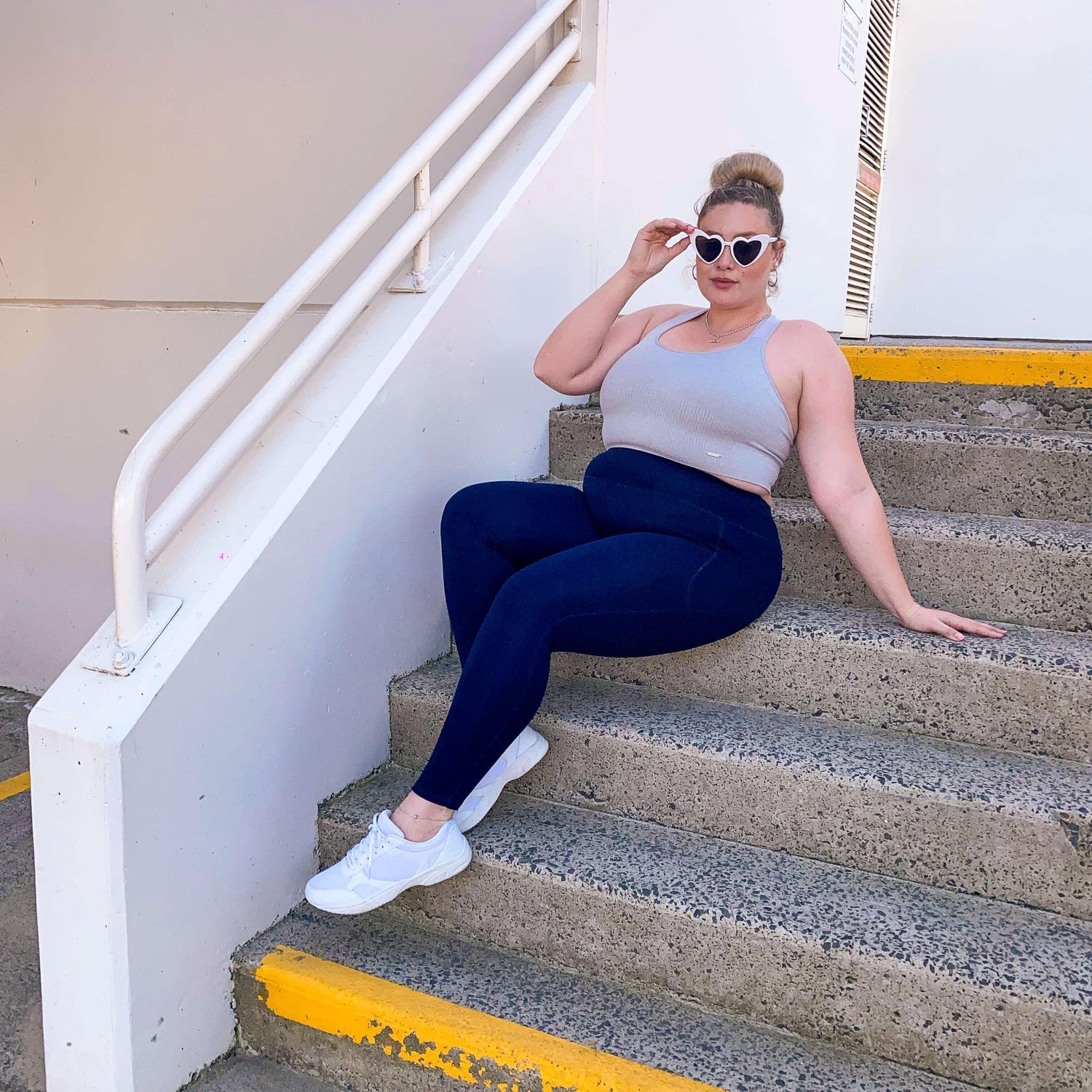 Mallas largas antisentadillas - Azul marino