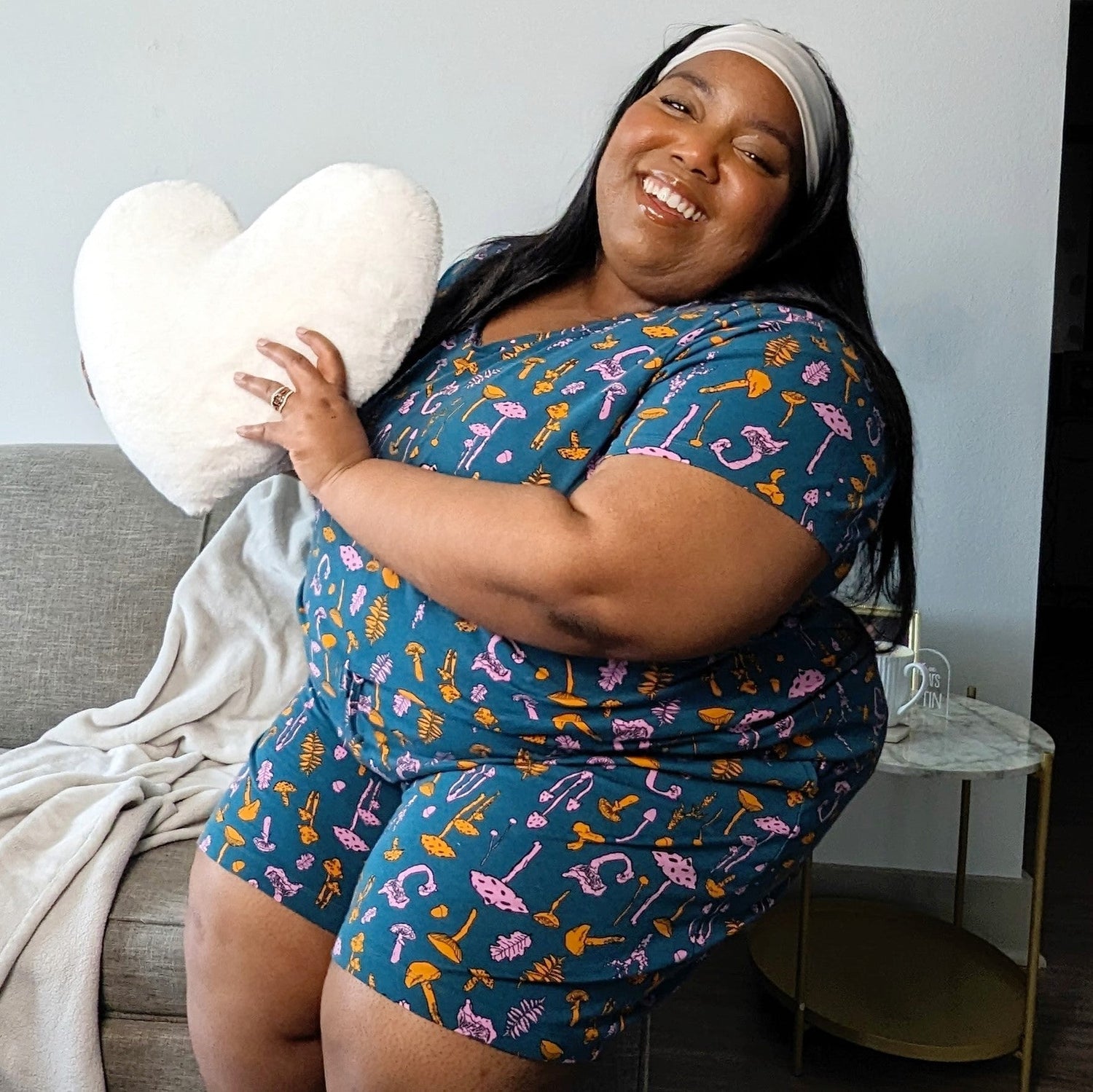 Pijama de algodón orgánico - Mushie Patch