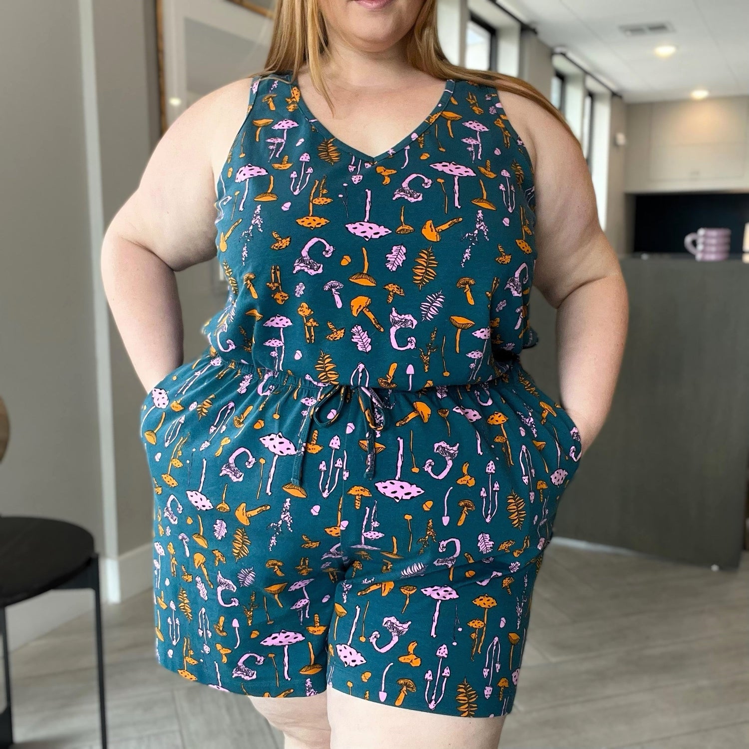 Chaleco de pijama de algodón orgánico - Mushie Patch