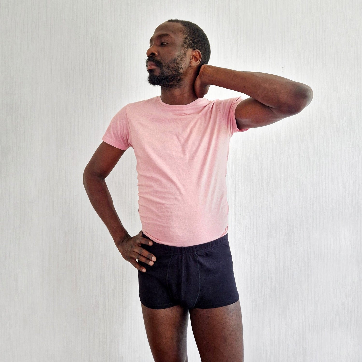 Calzoncillos bóxer de algodón orgánico para mascarillas