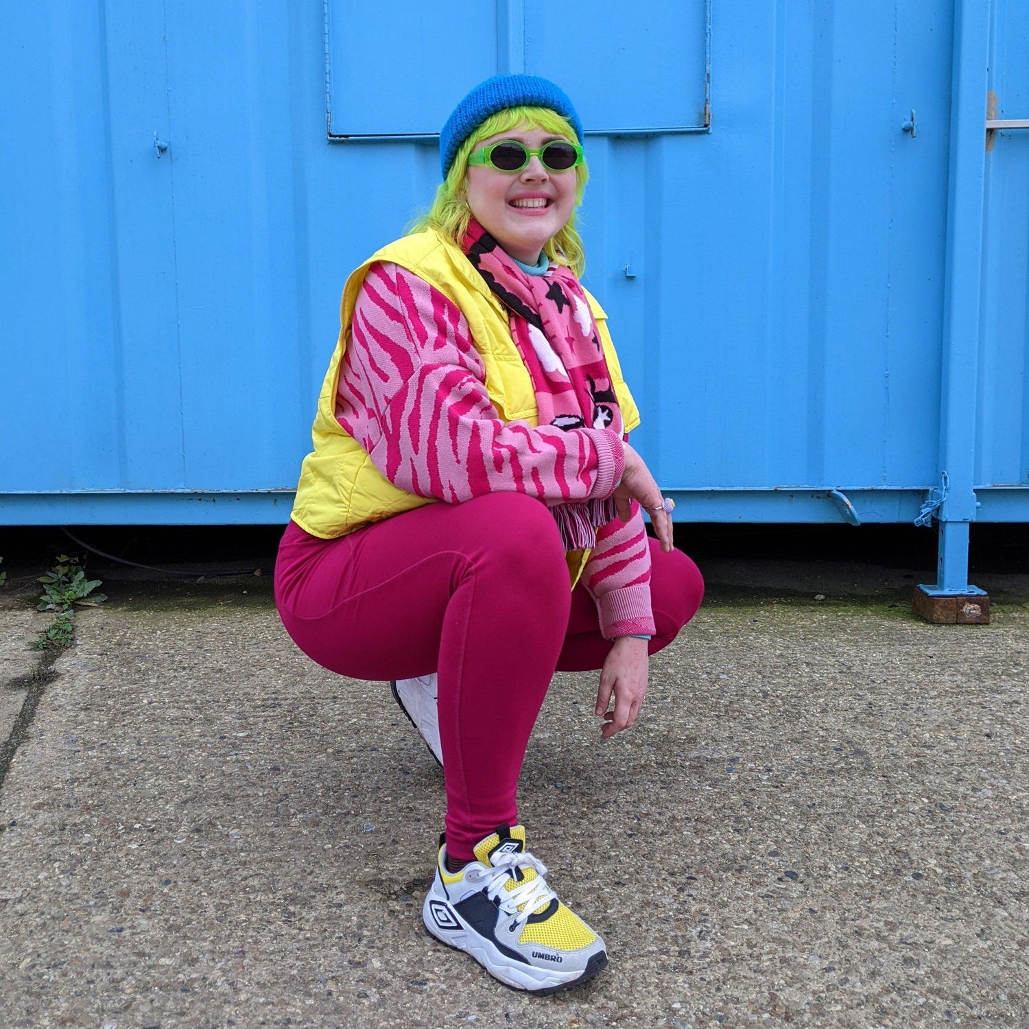 Leggings largos antisentadillas - Pastel de frambuesa