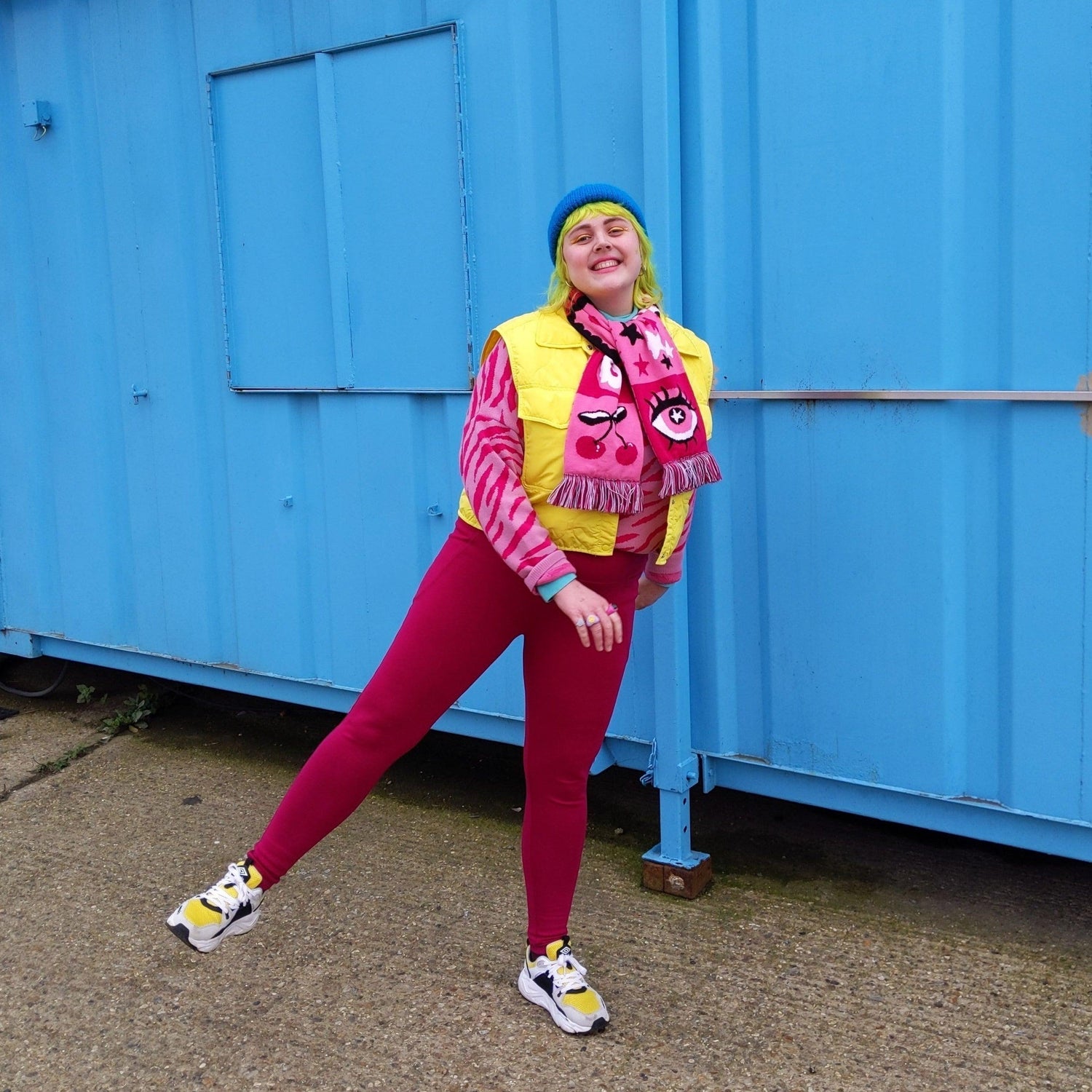 Leggings largos antisentadillas - Pastel de frambuesa