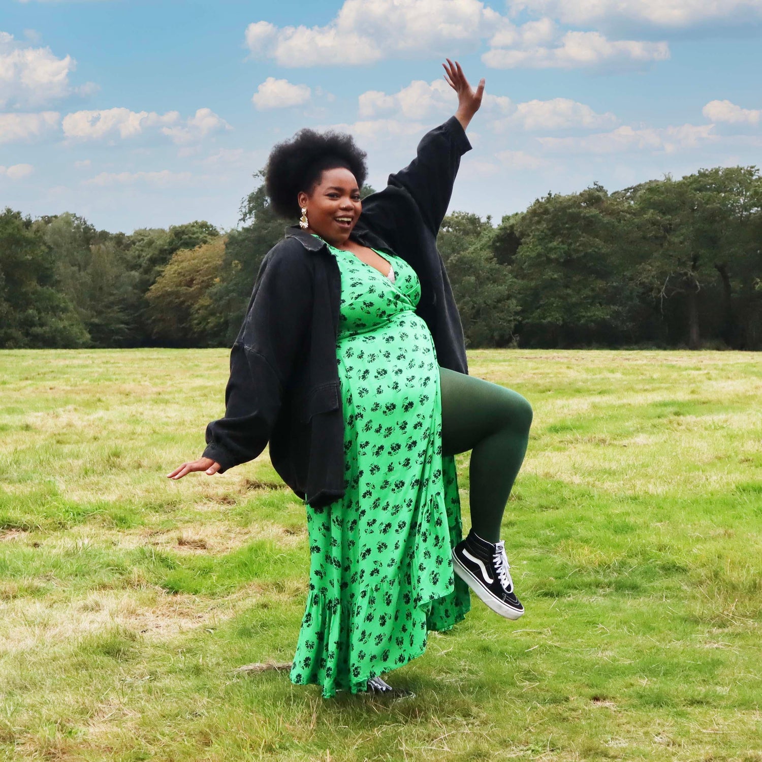 Medias de 80 deniers - Hit the Bottle Green