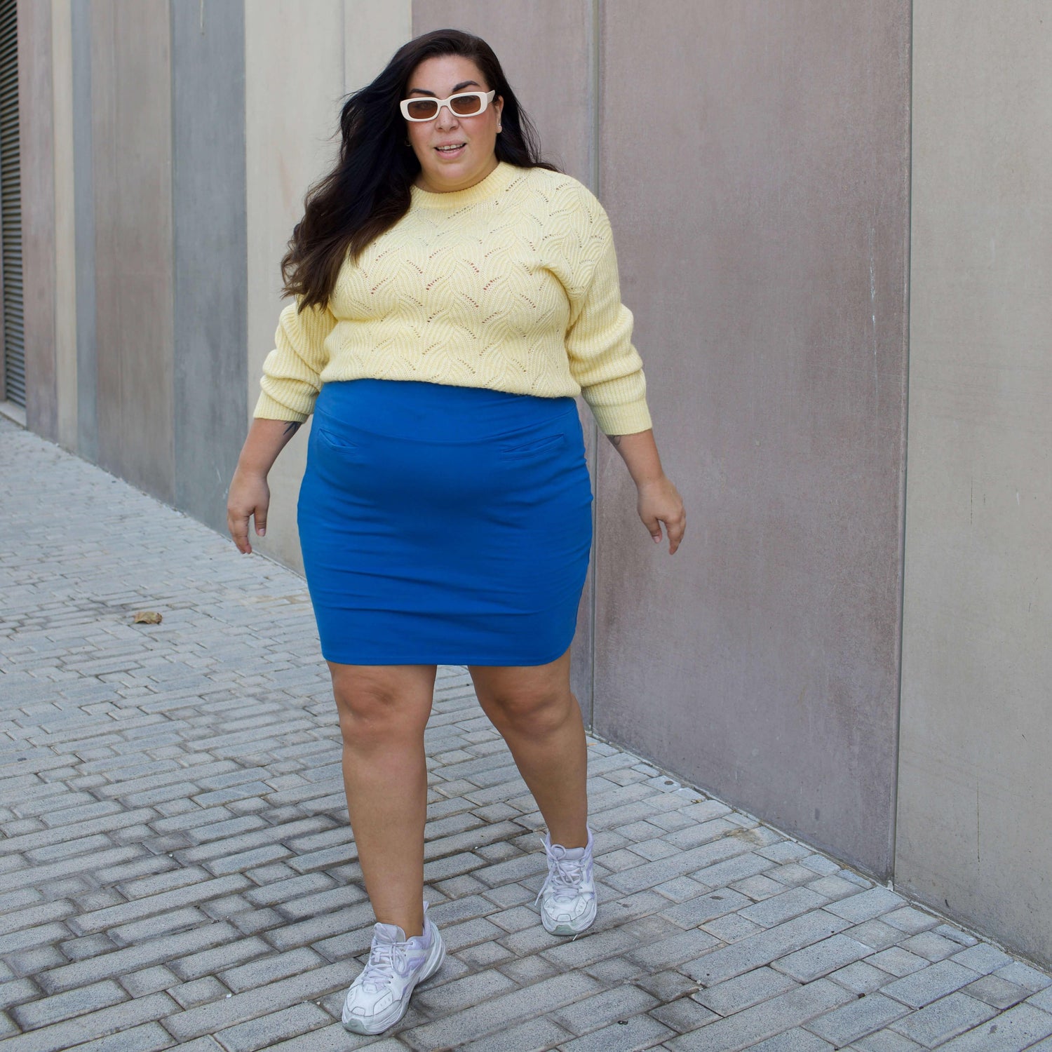 Minifalda - Azul Medianoche