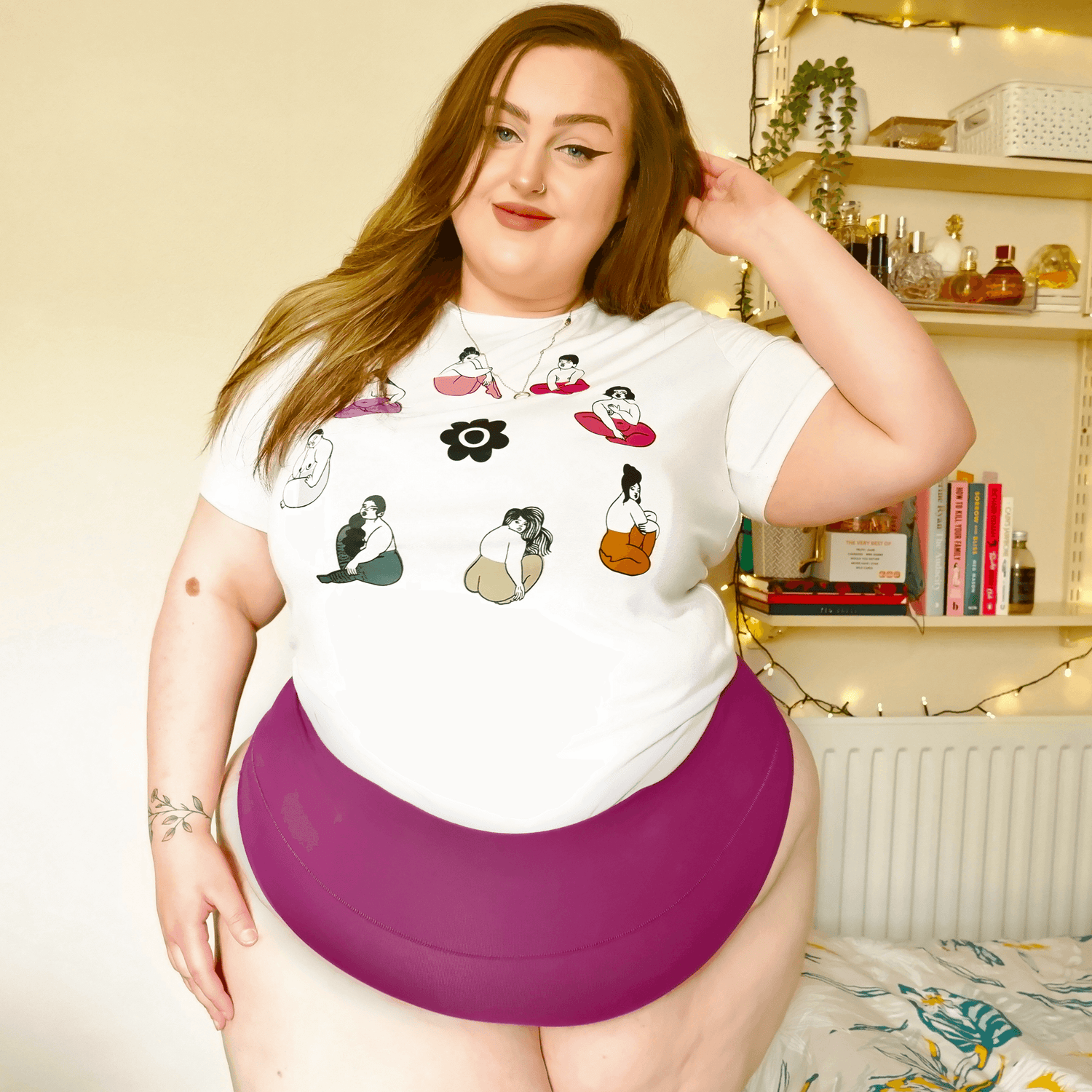 Tanga de algodón orgánico - Figgy Pudding