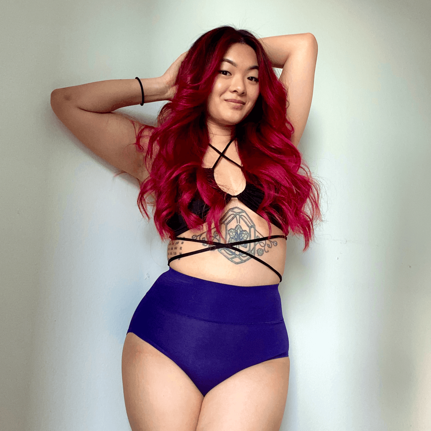 Braguitas de algodón orgánico - Suffragette Purple