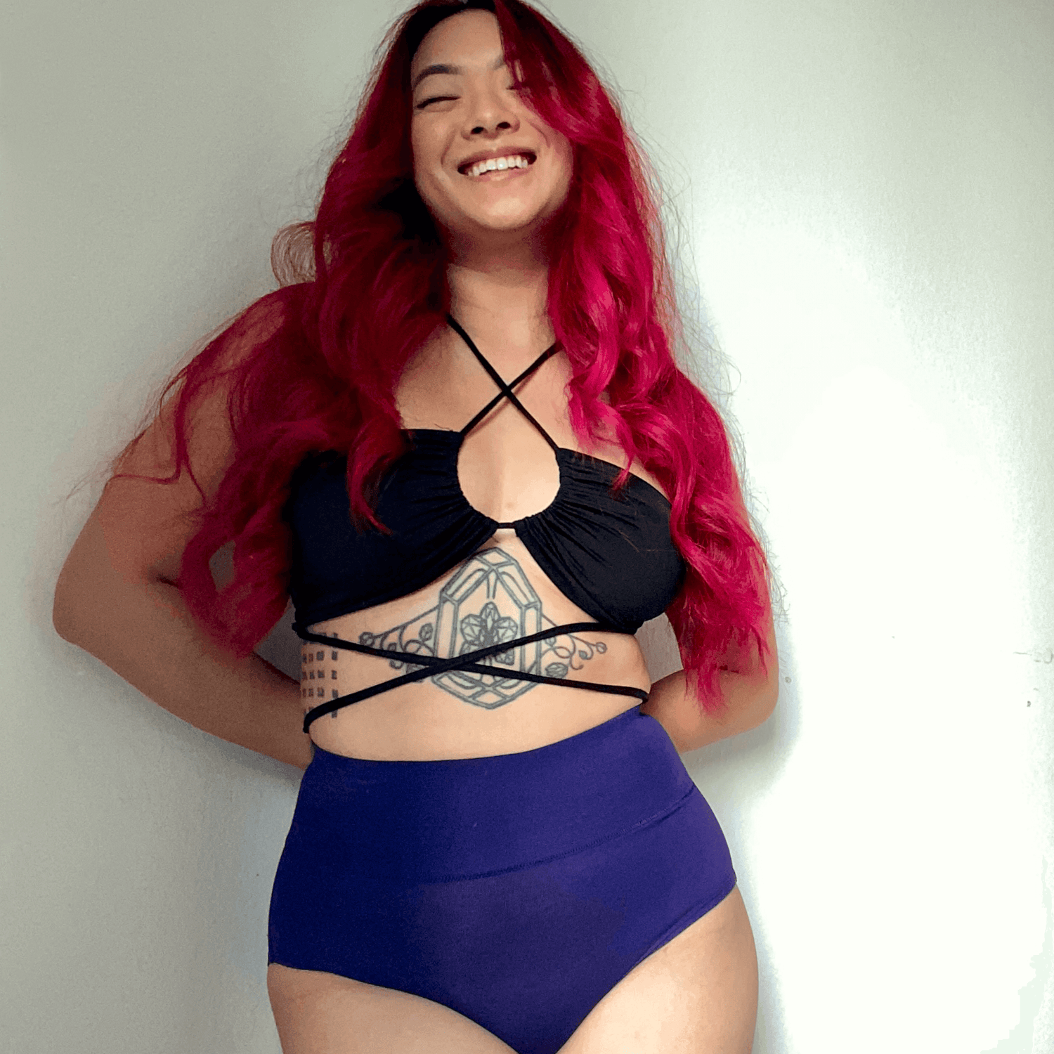 Braguitas de algodón orgánico - Suffragette Purple