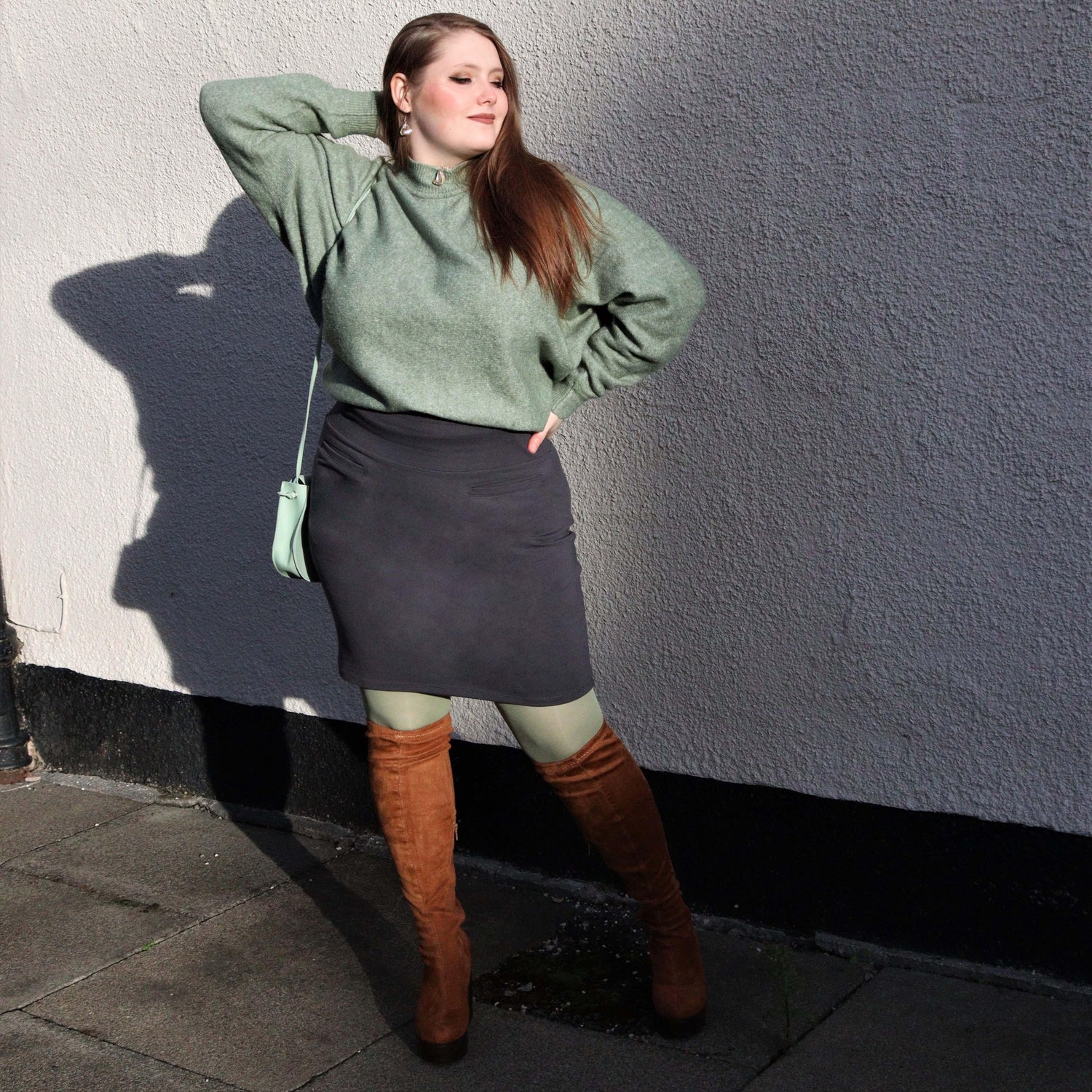 Minifalda - Gris pizarra