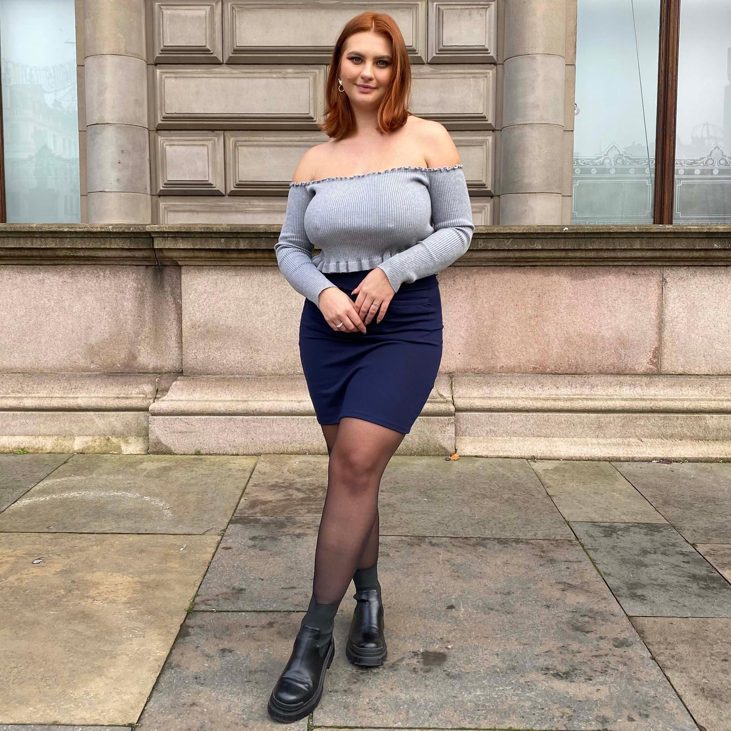 Minifalda - Azul marino