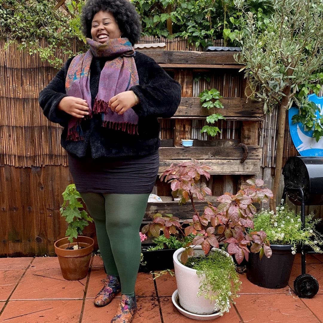 Medias de 80 deniers - Hit the Bottle Green