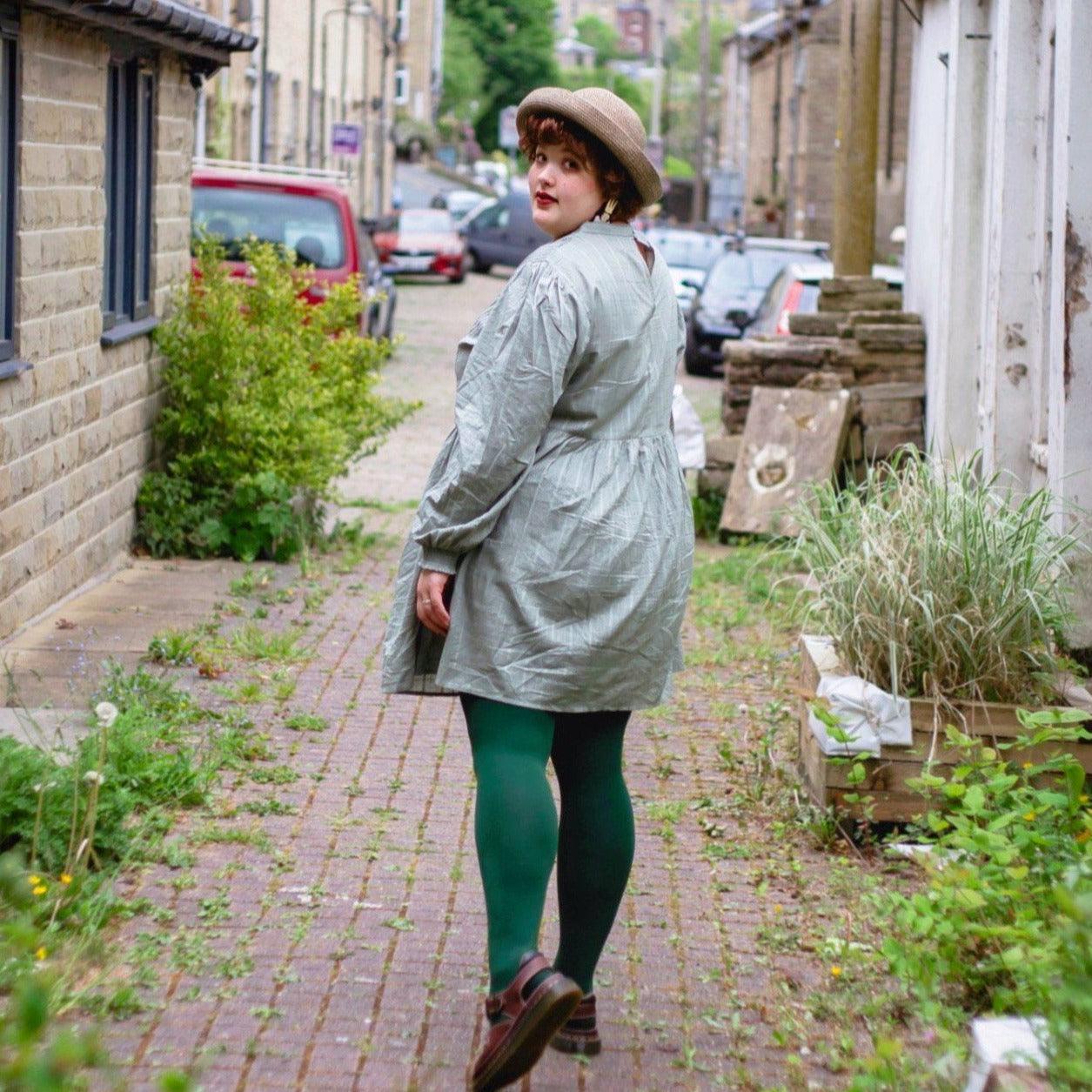 Medias de 80 deniers - Hit the Bottle Green