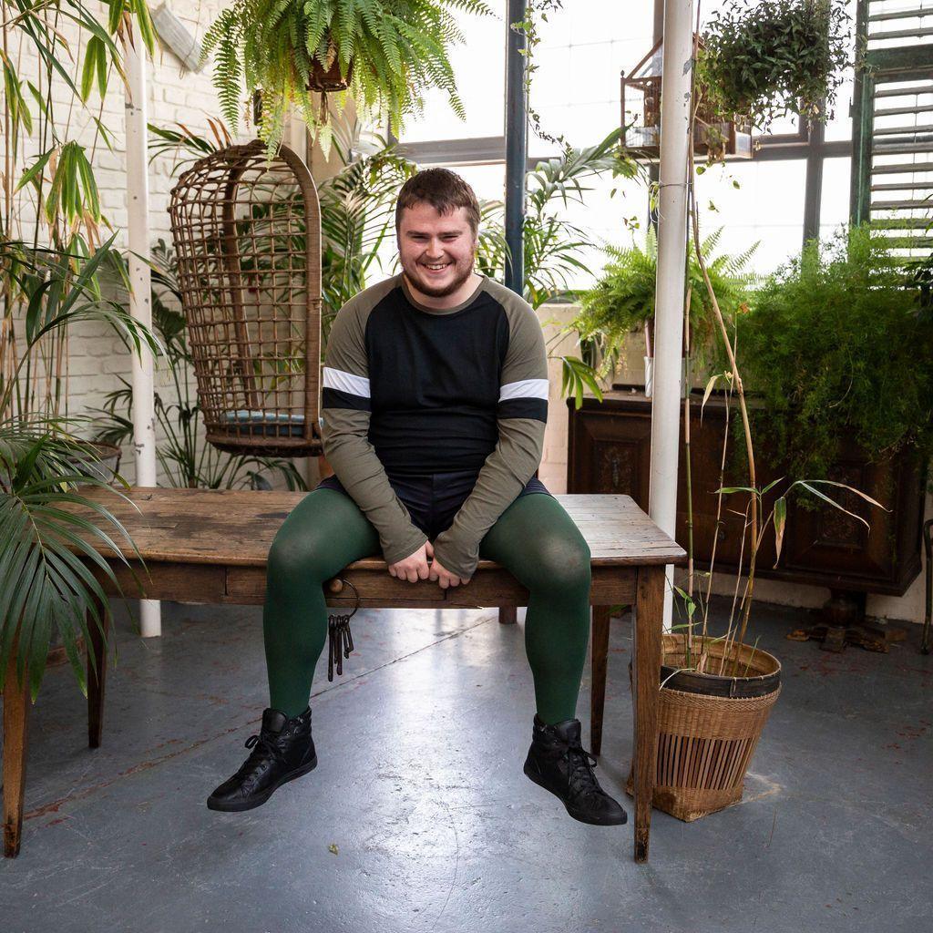 Medias de 80 deniers - Hit the Bottle Green