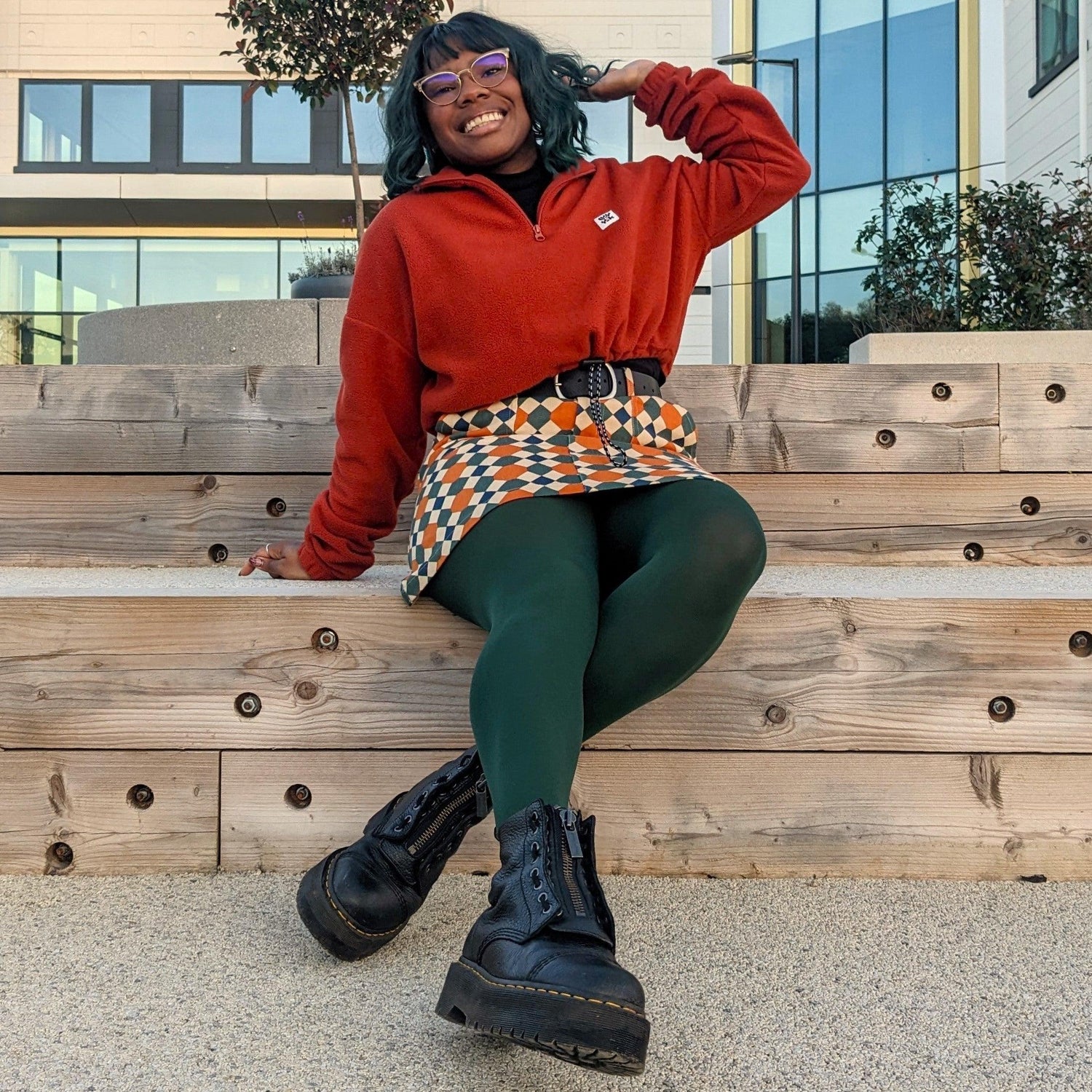 Medias de 80 deniers - Hit the Bottle Green