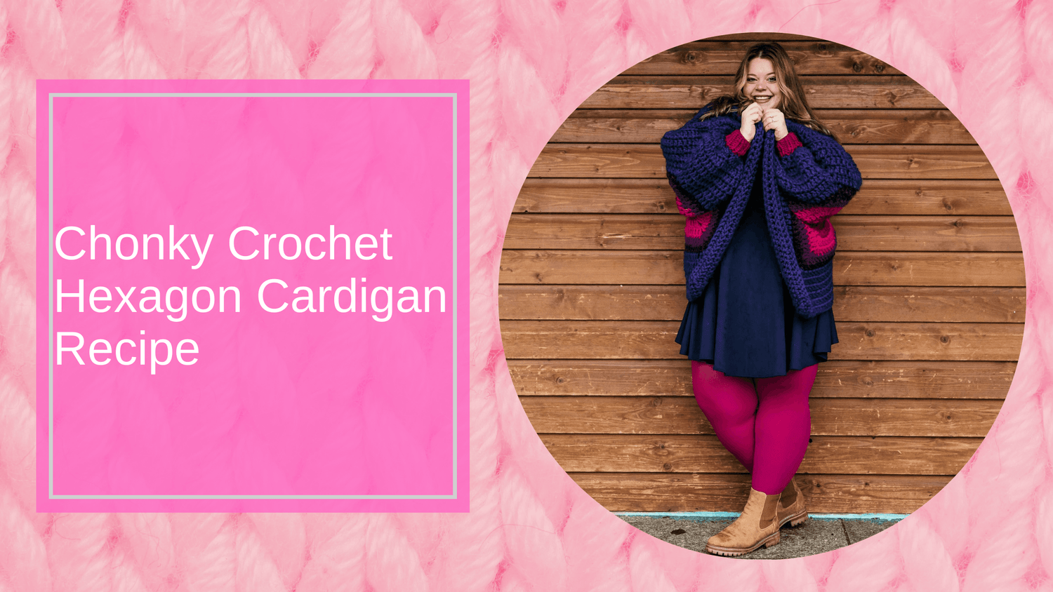 Chonky Crochet Hexagon Cardigan Recipe - Snag