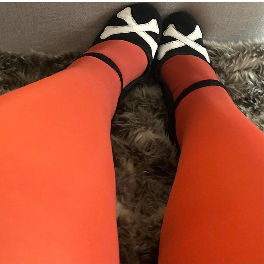 80 Denier Tights - Pumpkin Spice