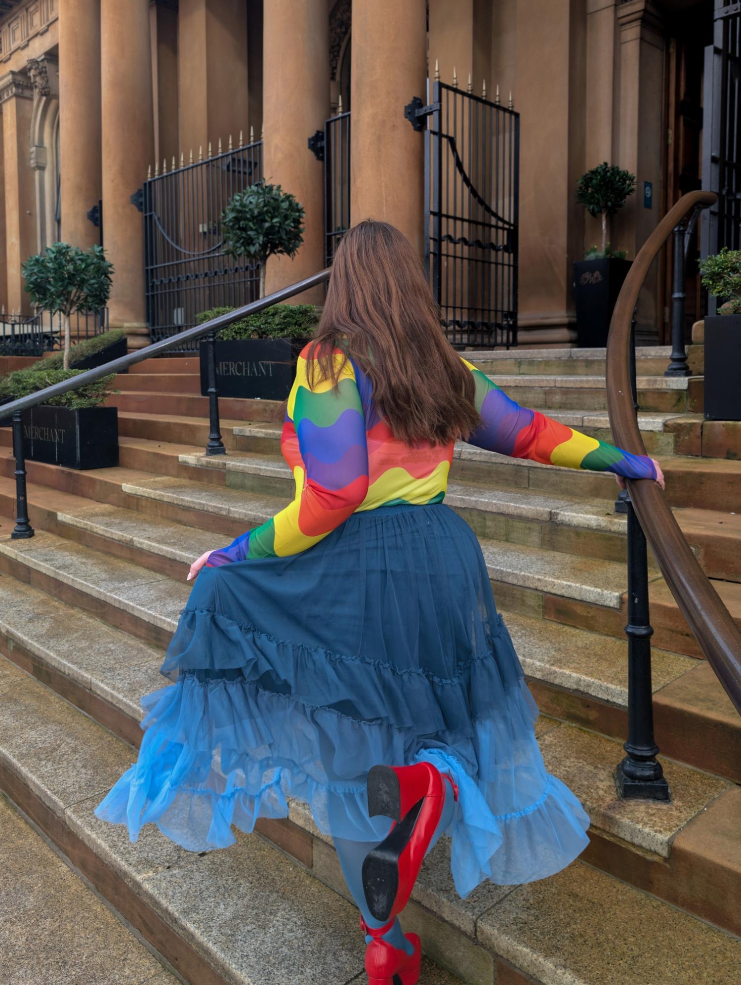 Mesh Top - Rainbeaux