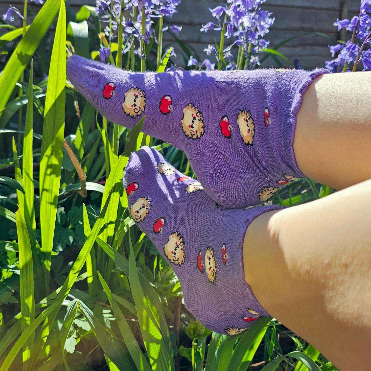 Ultimate Bamboo Ankle Socks - Hedge Hugs