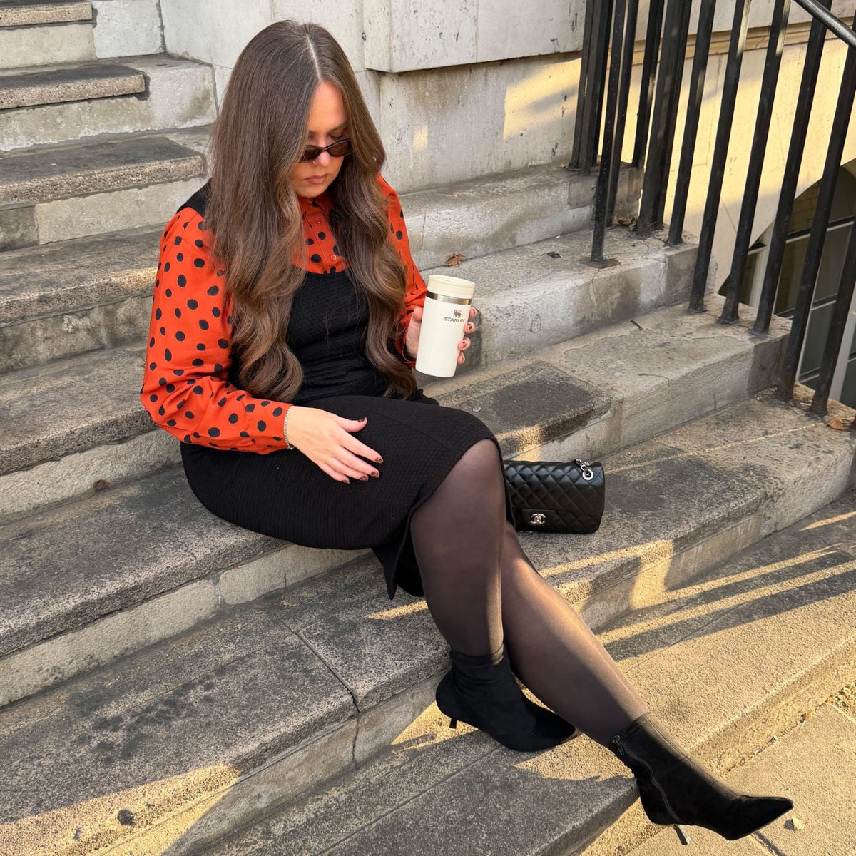 Woven Viscose Tailored Shirt - Spiced Spot